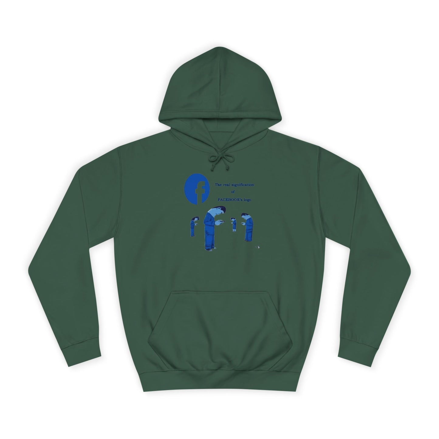 Behind the Logo Unveiling the True Facebook (Hoodie - Cozy and Durable)