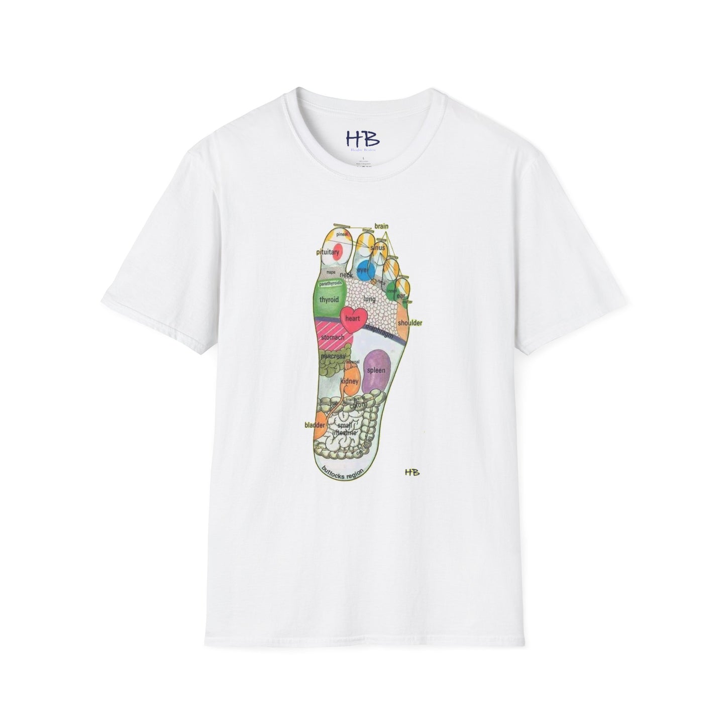 Foot's Palm Wisdom: Unlocking the Secrets of Holistic Well-Being with Our Captivating Tee Shirt"