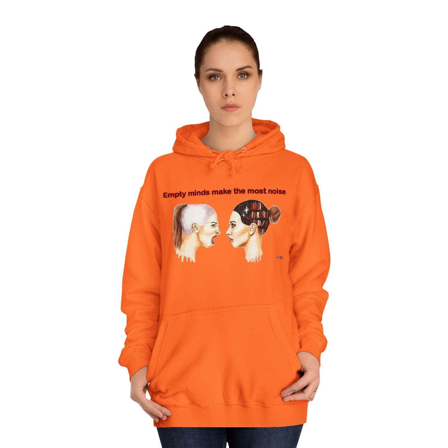 Get Yours Now -- Noiseless Nobility to Educate with The Power of Quiet Intellect (Hoodie - Cozy and Durable)