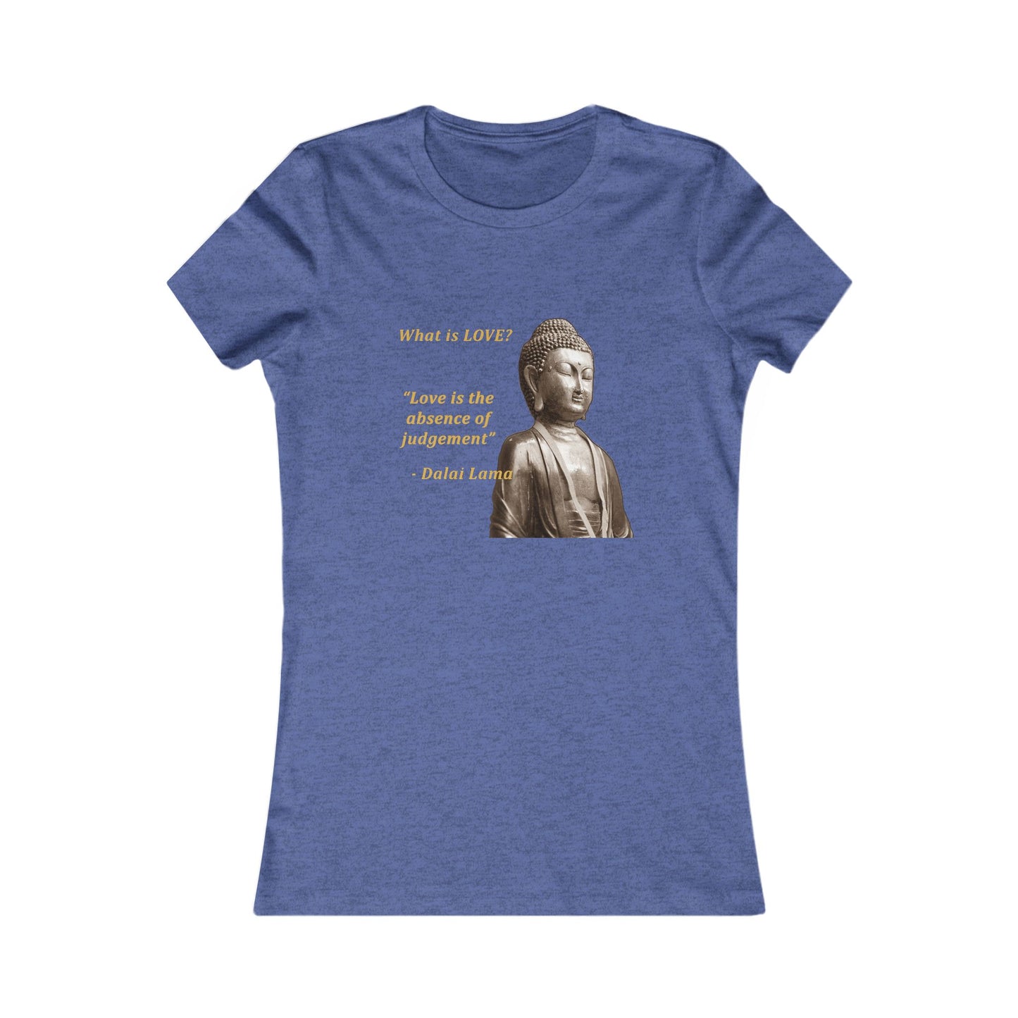 Love is the absence of jugement  (Women - Premium Cotton Tee)