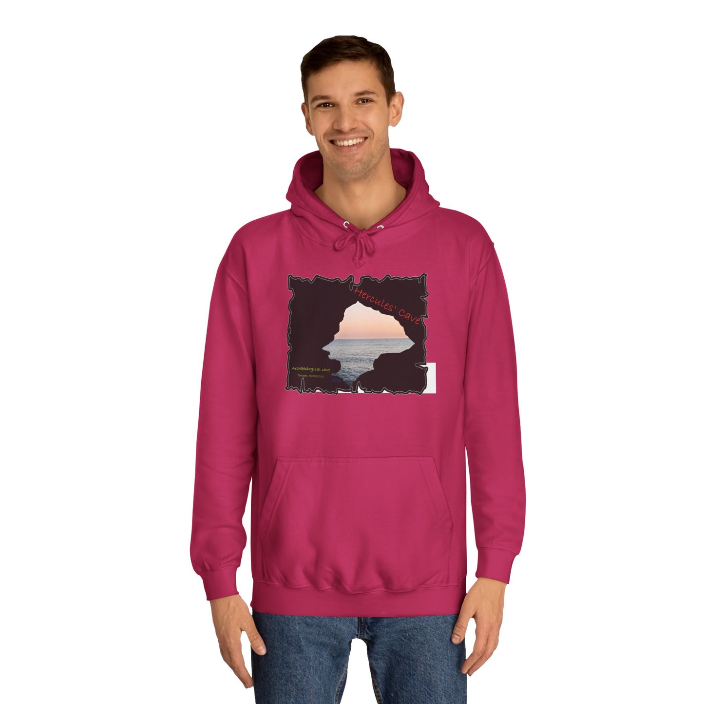 Tanger's Treasure Hercules' Cave Sunset (Hoodie - Cozy and Durable)