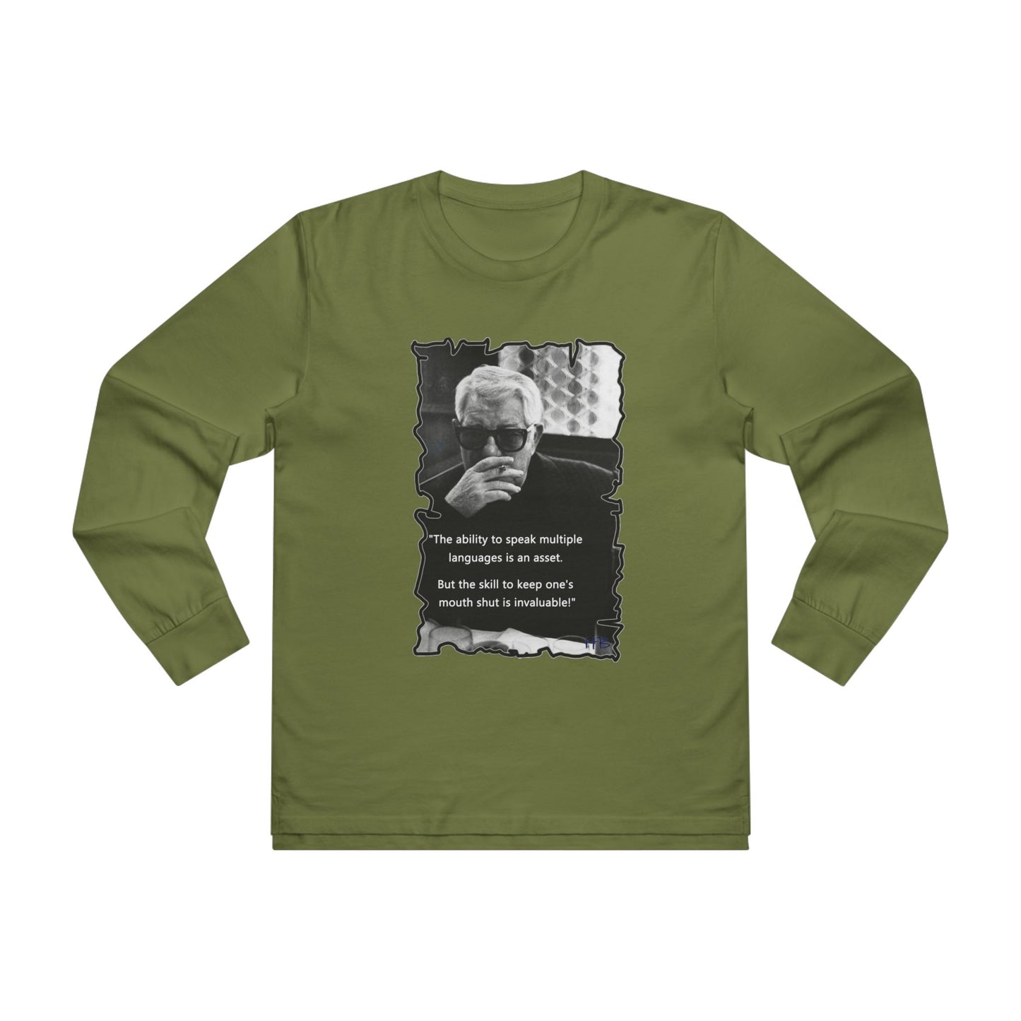 Ability to keep quiet (Men's Base Longsleeve Tee - All-Season Wear)