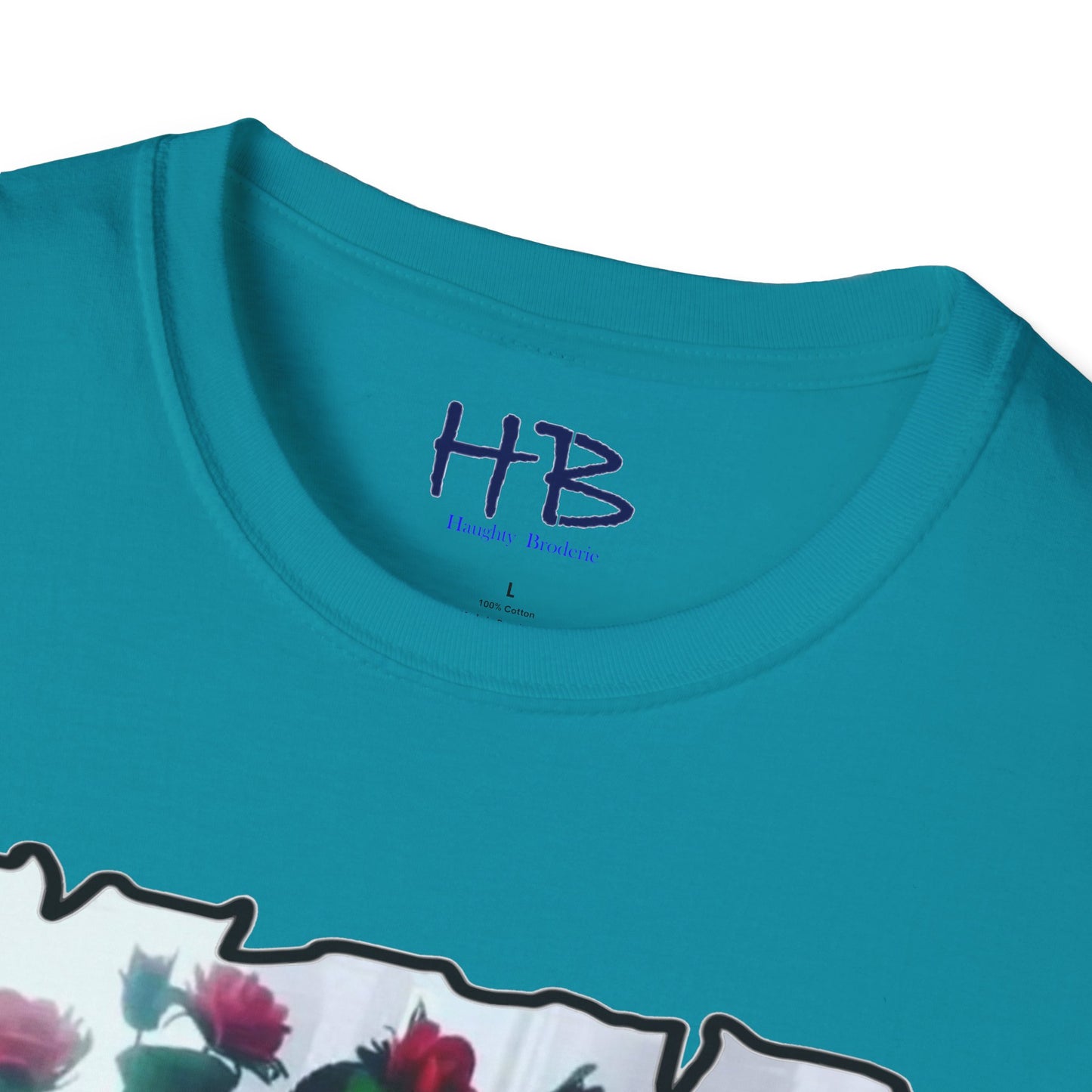 A Botanical Elegance Wearable Ode to Love; A Red Heart Rhapsody Floral Symphony Romantic Reverie