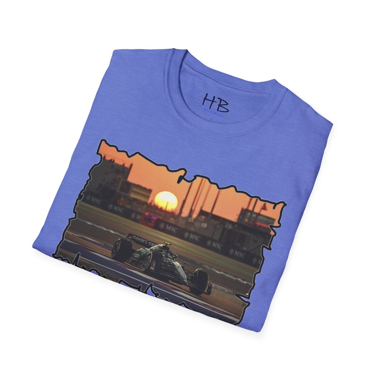 Formula 1 Marvel using Speed & Serenity; Finesse Sunset Symphony