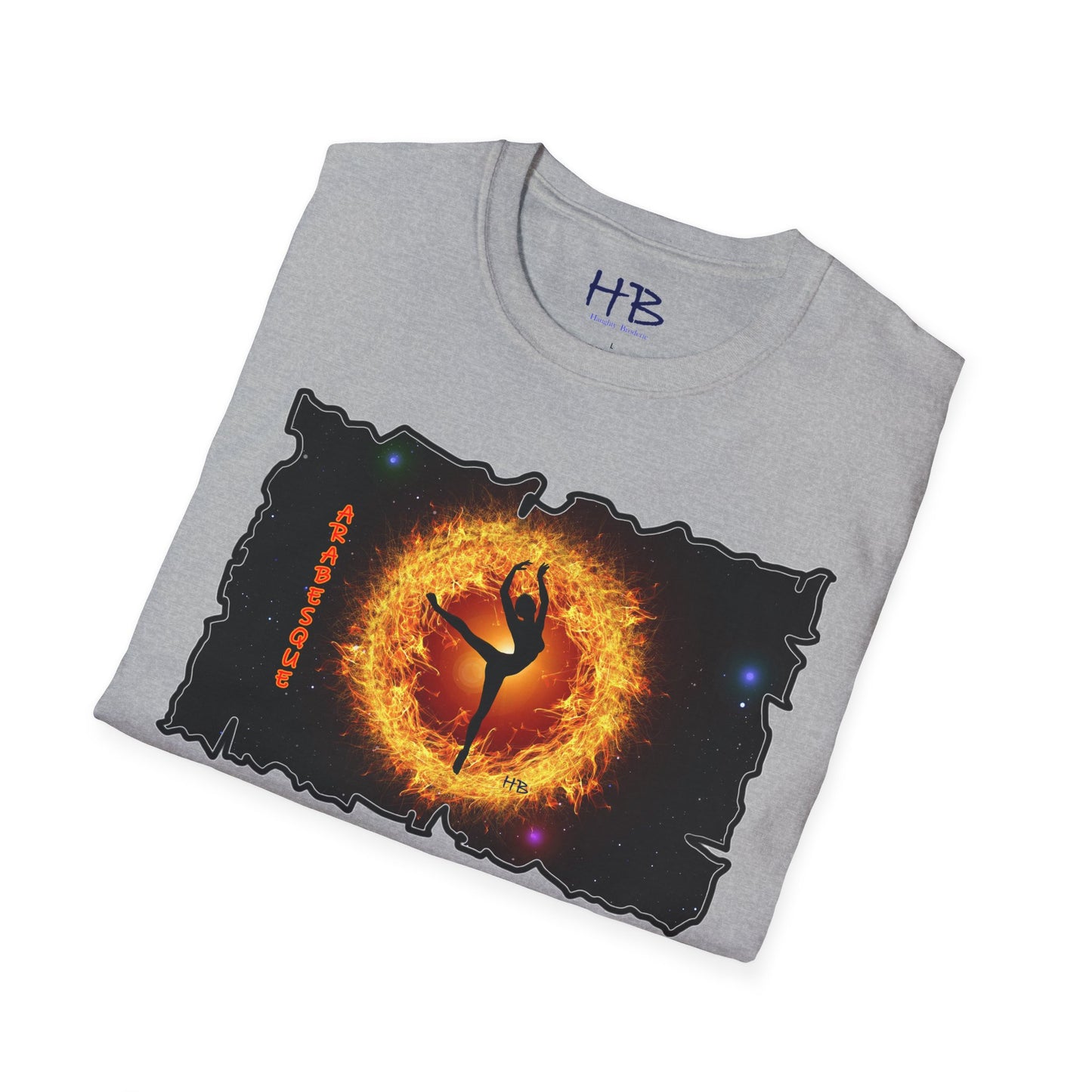 Circles of Enchantment around Cosmic Elegance: Embrace the Grace of the Arabesque