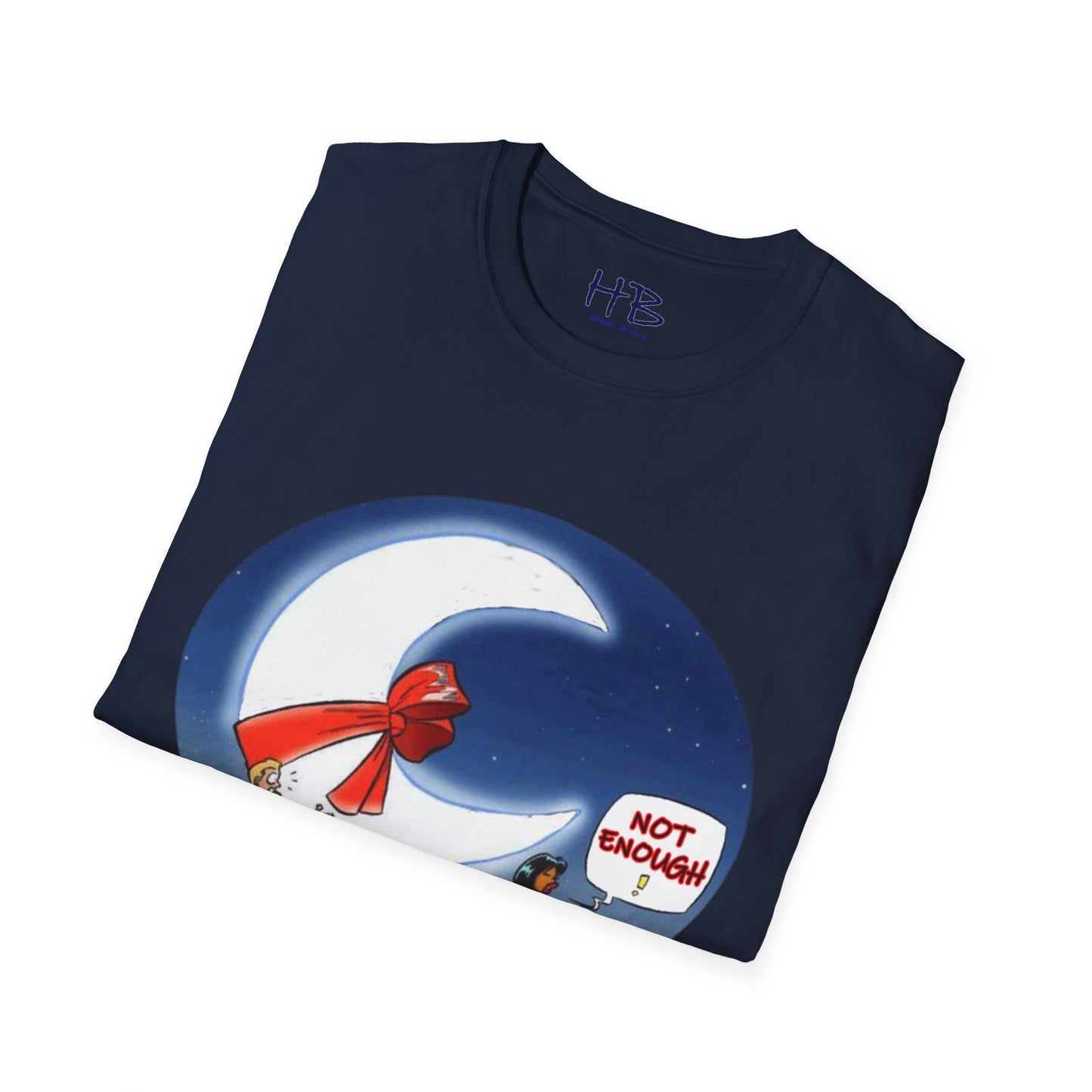 Moonlit Romance Unveiled with a Visual Metaphor of Unsatisfied Desires; The 'NOT ENOUGH!' Story