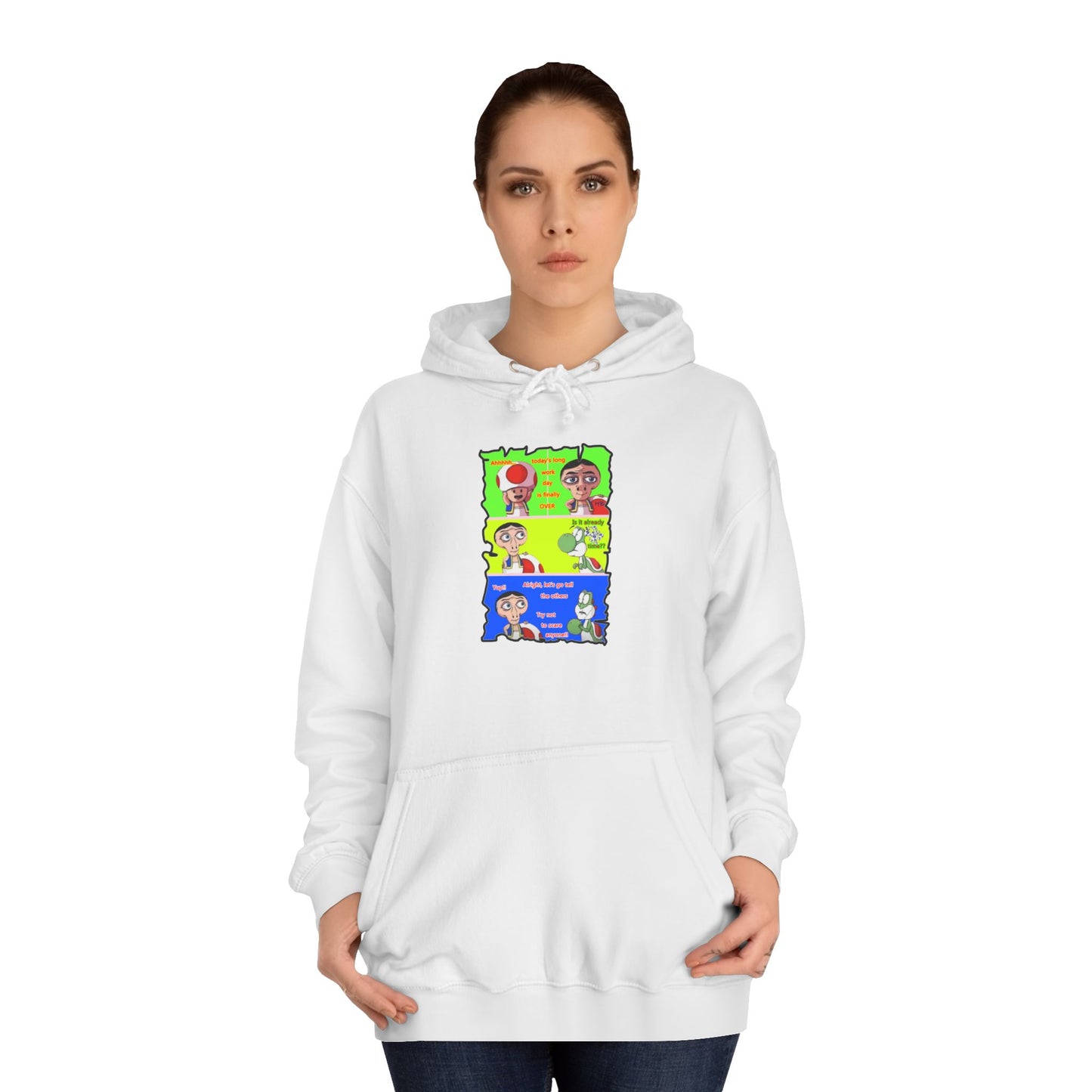 Get Yours Now -- Everyone's favorite childhood characters Toad & Yogi never seen before (Hoodie - Cozy and Durable)