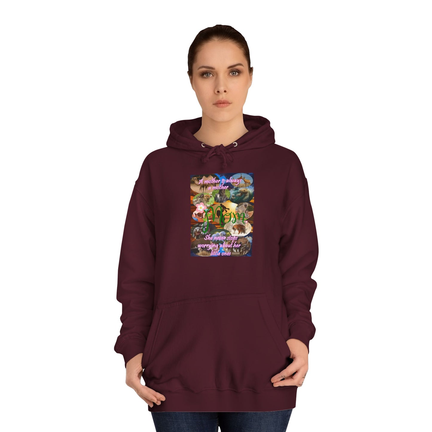 A mother is always a mother (Hoodie - Cozy and Durable)