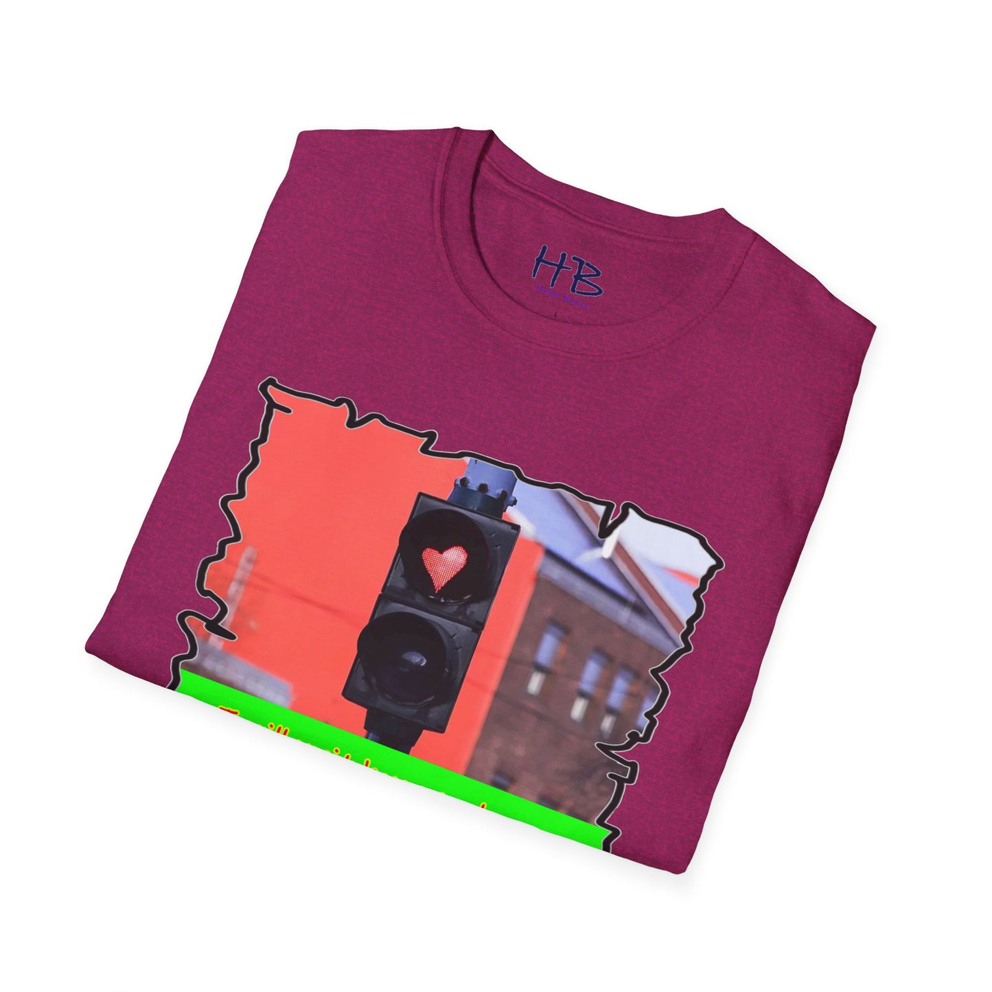 A Unique Traffic Light Design using Love in Red and Green; Symbol of Love Patience Personified as A Sign of Hope