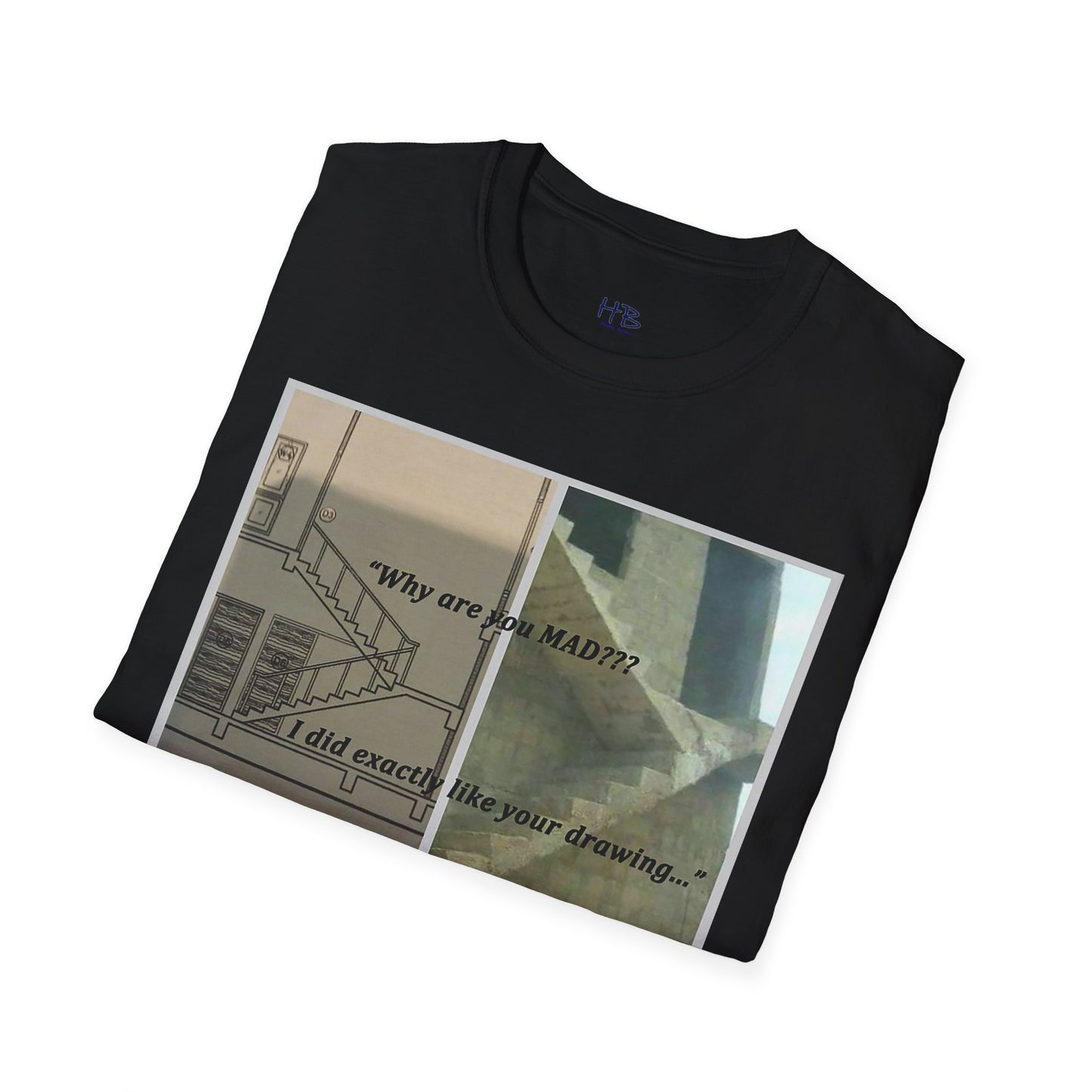 Comical Architectural Irony Stairs Sketch