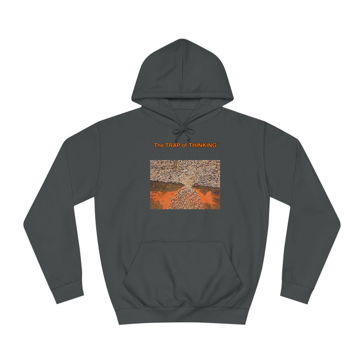 Thought-Provoking Independent Thinker (Hoodie - Cozy and Durable)