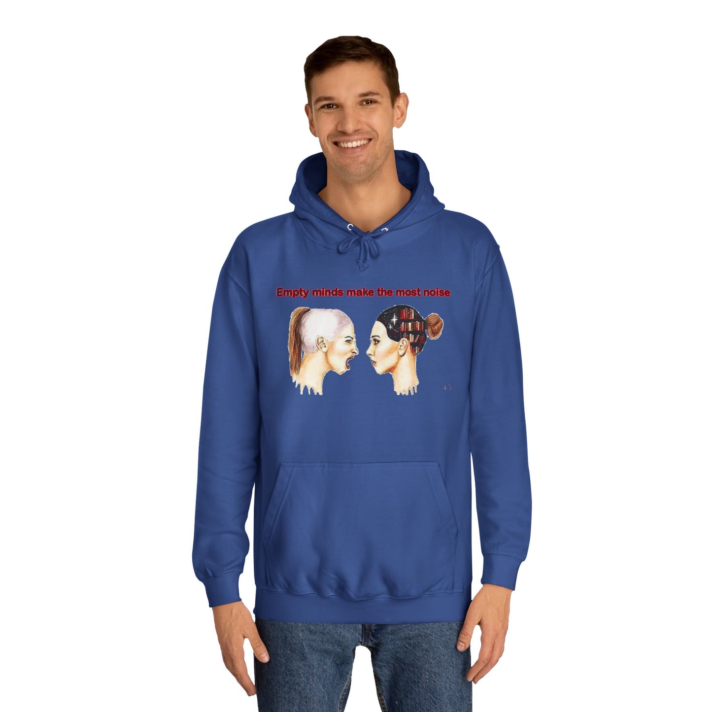 Get Yours Now -- Noiseless Nobility to Educate with The Power of Quiet Intellect (Hoodie - Cozy and Durable)