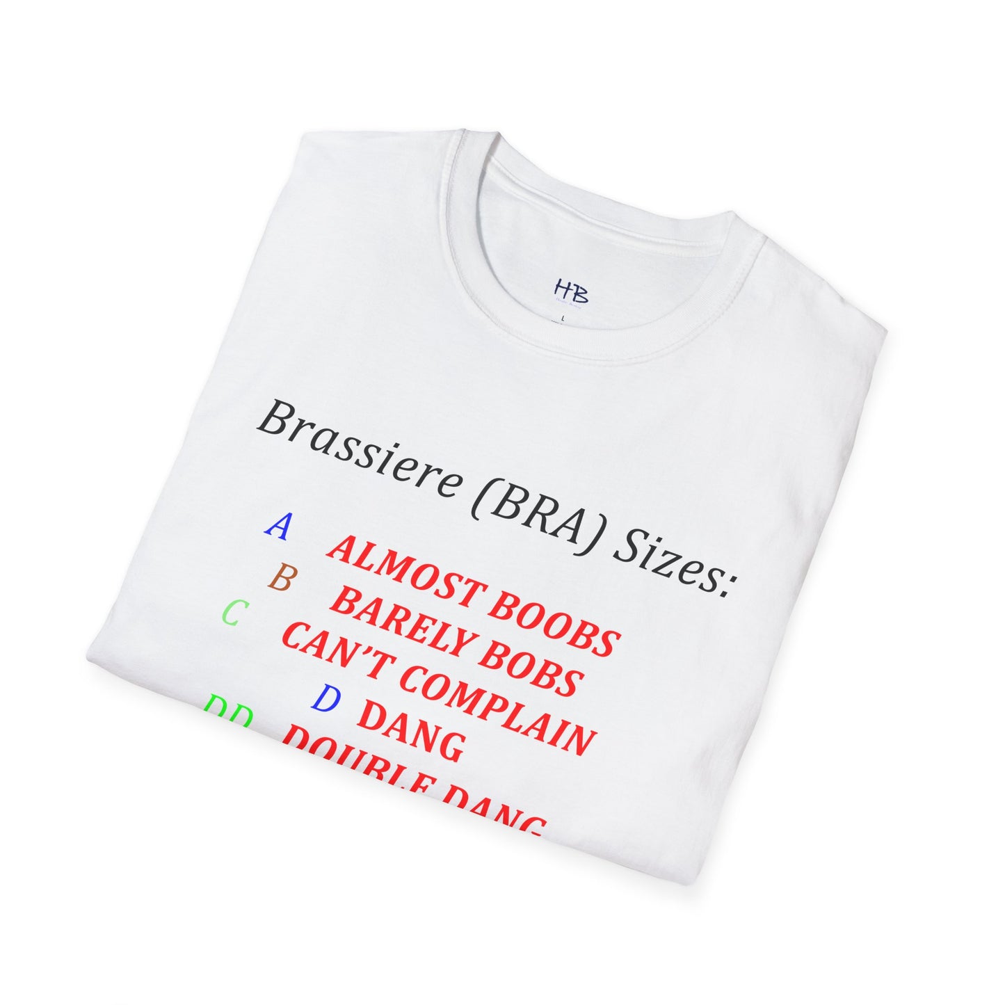 Humorous Bra Sizing Chart