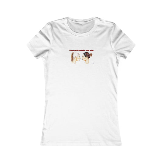 Noiseless Nobility to Educate with The Power of Quiet Intellect (Women - Premium Cotton Tee)