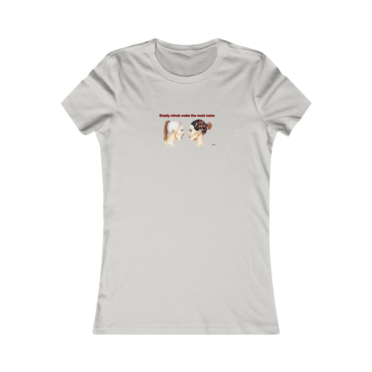 Noiseless Nobility to Educate with The Power of Quiet Intellect (Women - Premium Cotton Tee)