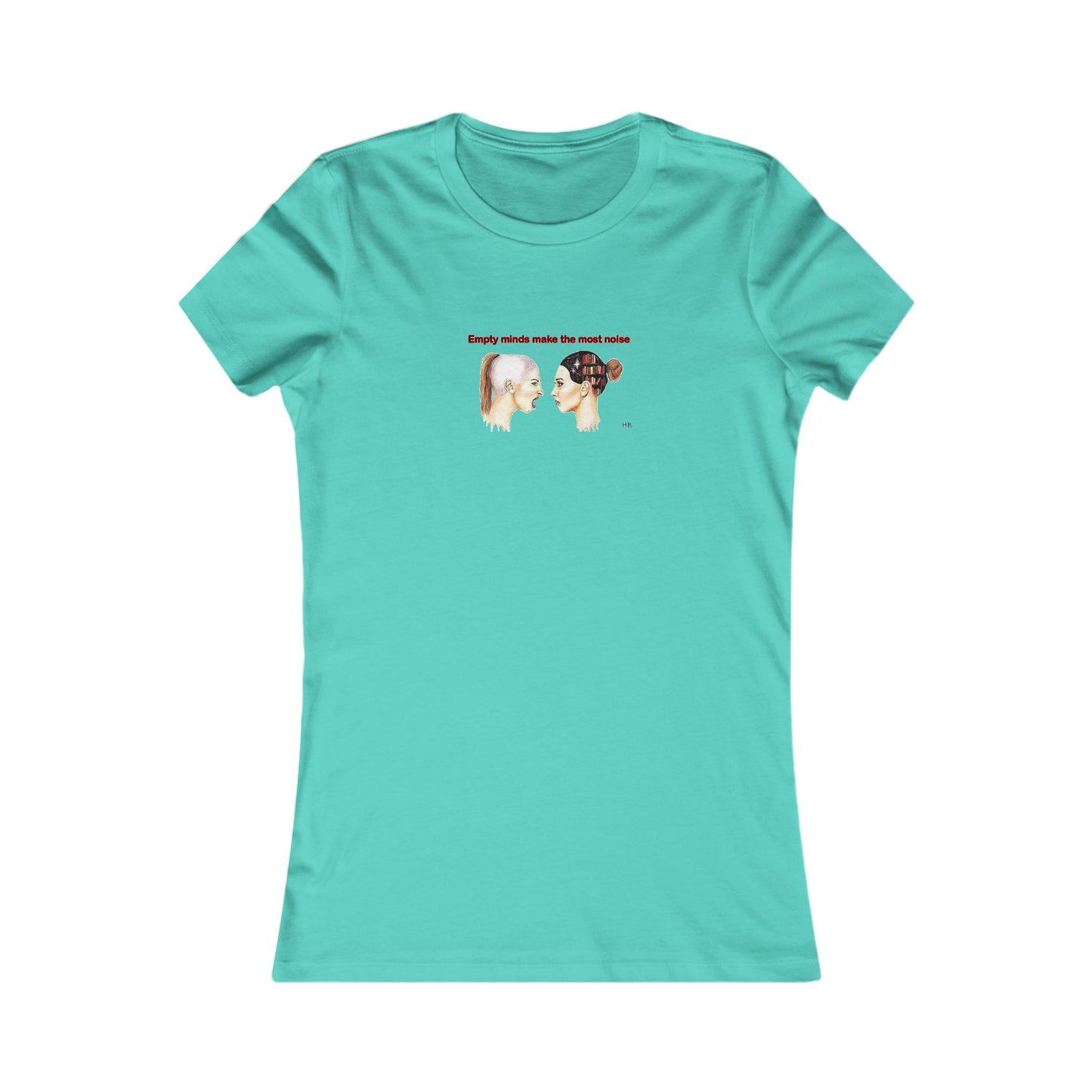 Noiseless Nobility to Educate with The Power of Quiet Intellect (Women - Premium Cotton Tee)