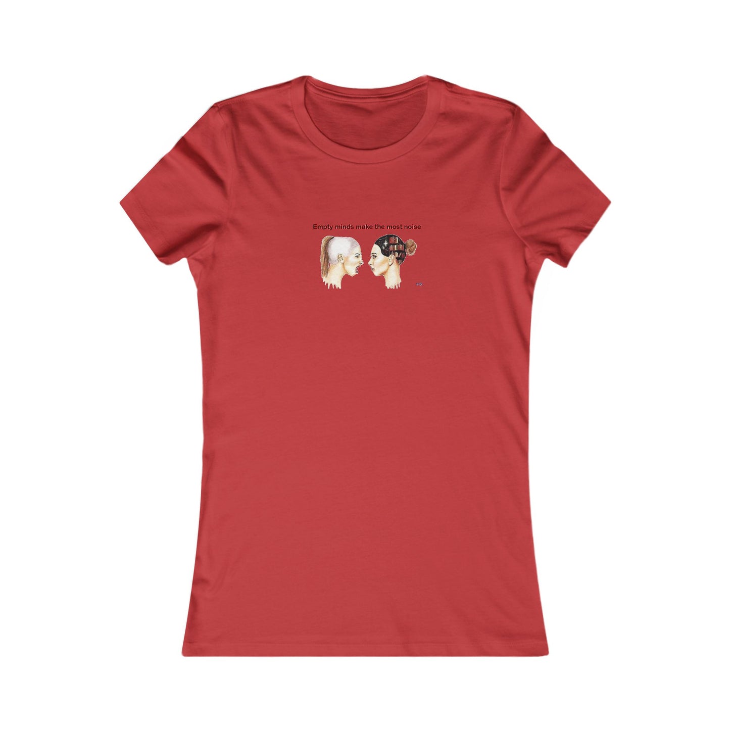 Noiseless Nobility to Educate with The Power of Quiet Intellect (Women - Premium Cotton Tee)