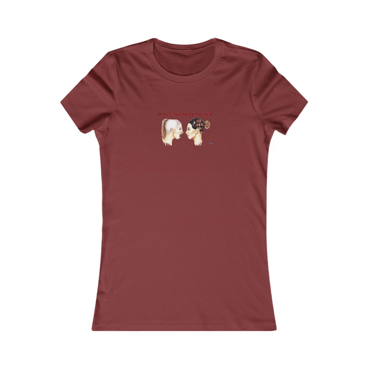 Noiseless Nobility to Educate with The Power of Quiet Intellect (Women - Premium Cotton Tee)