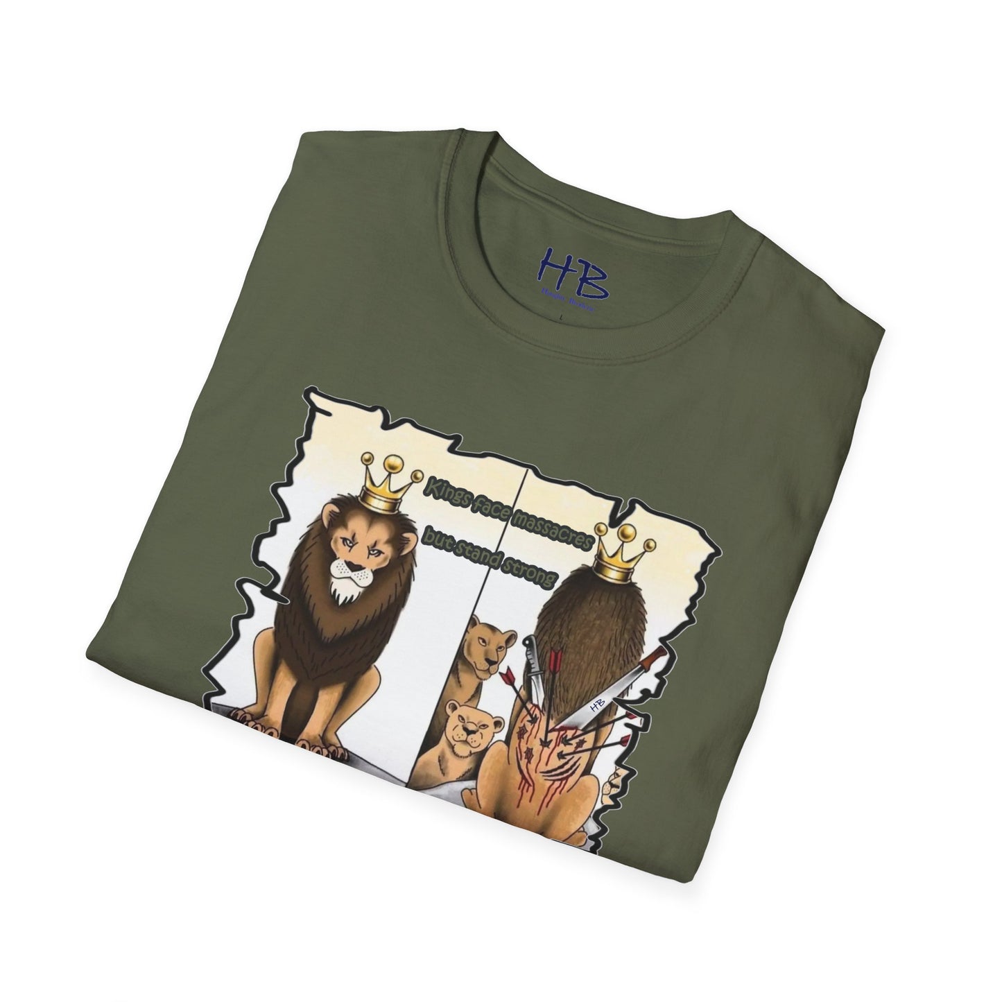 The Majestic Monarch with A Powerful Symbol of Strength: Courageous Lionheart Embracing the Power Within with a Roaring Resilience