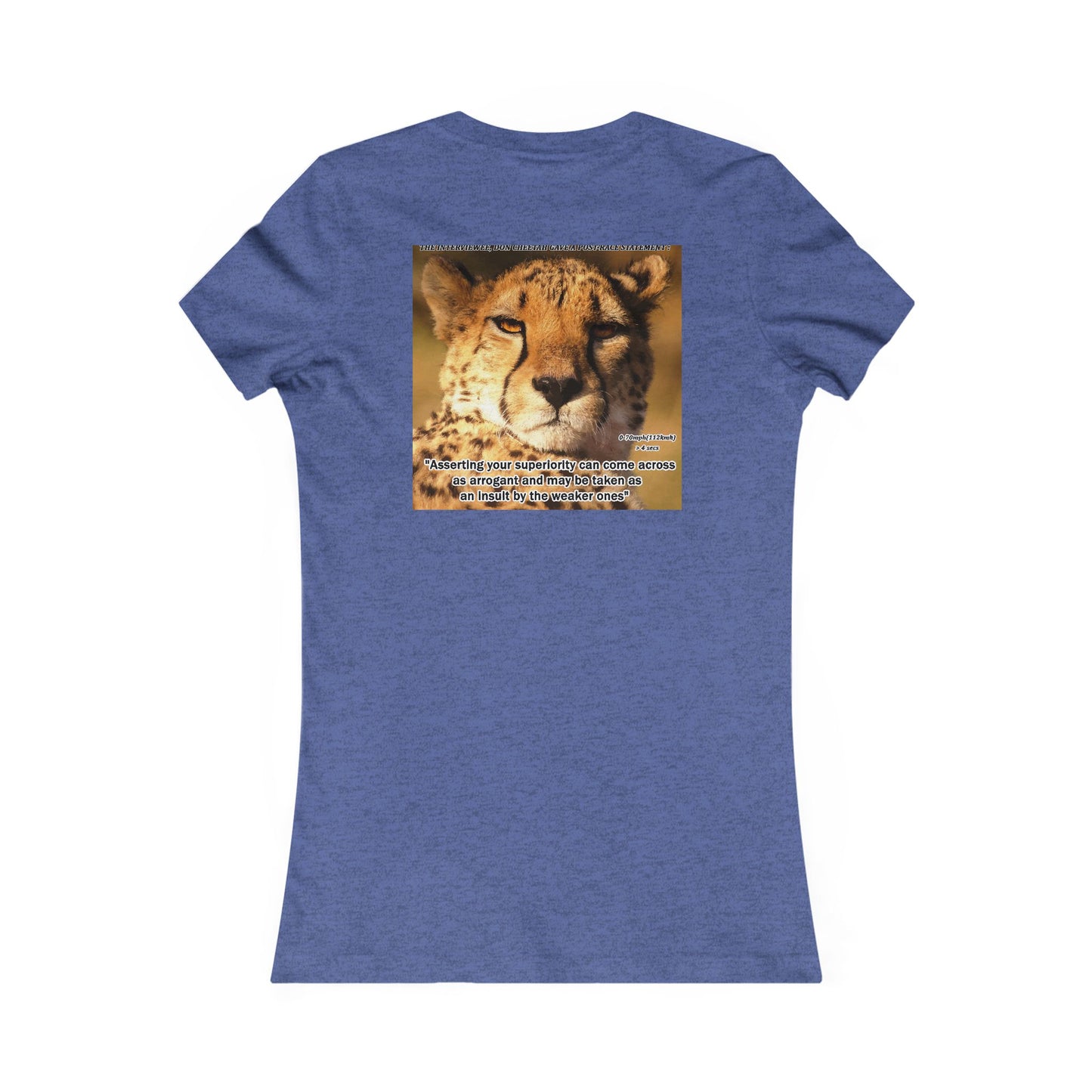 Don Cheetah vs Whippet doggies (Women - Premium Cotton Tee)