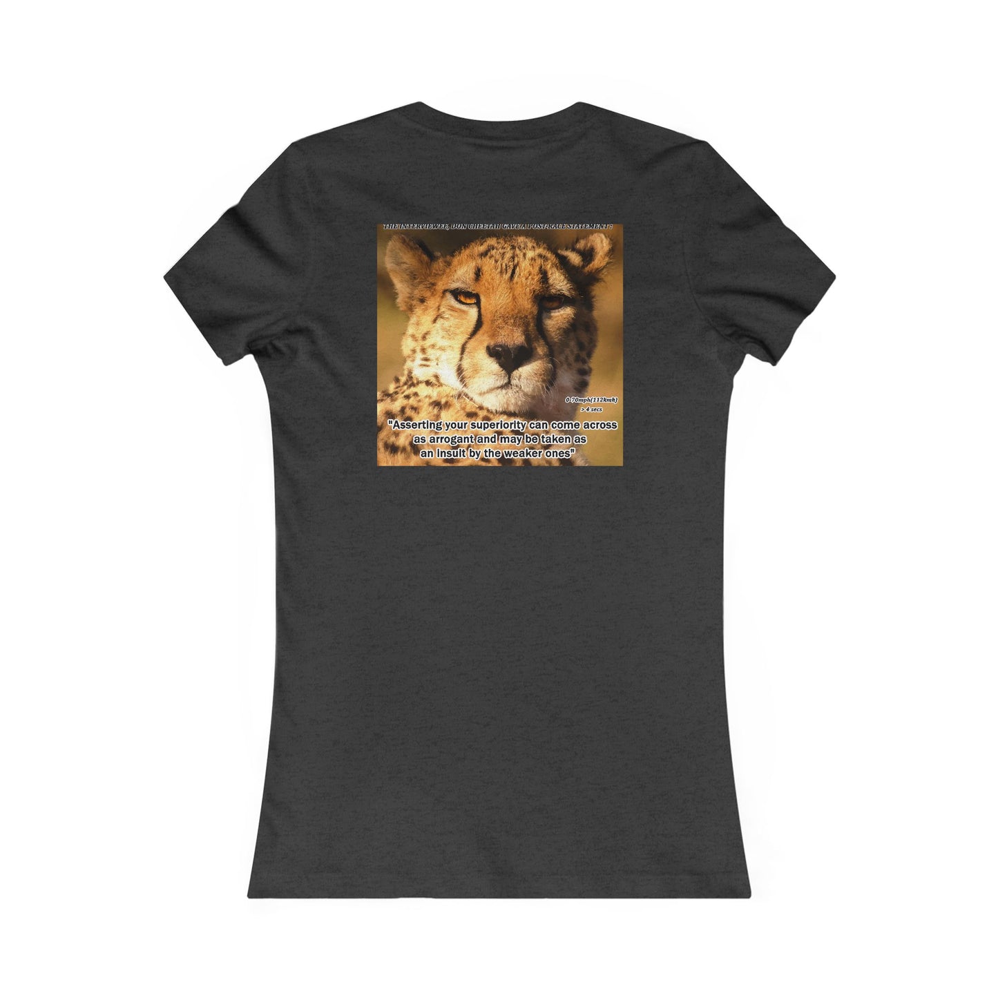 Don Cheetah vs Whippet doggies (Women - Premium Cotton Tee)
