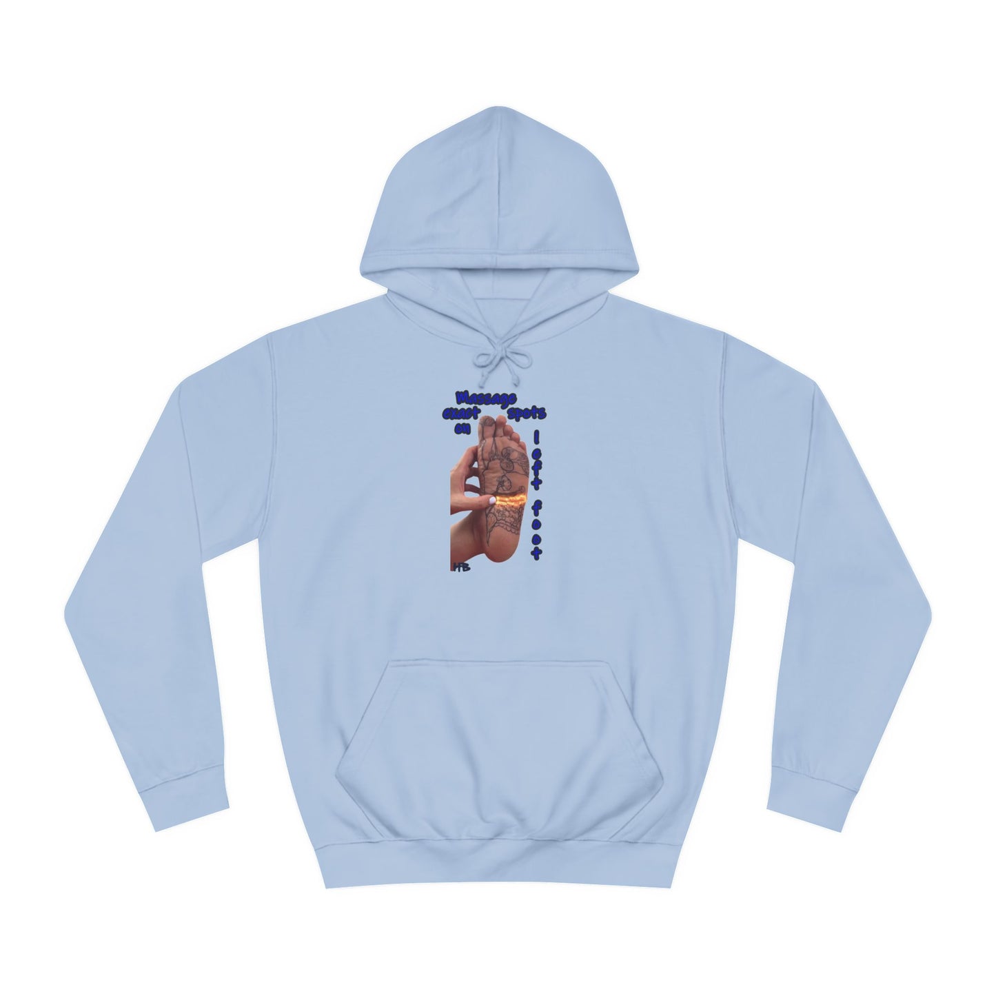 Get Yours Now -- Foot-Palm Wellness Organic Harmony;  Self-Care Holistic Healthwear (Hoodie - Cozy and Durable)