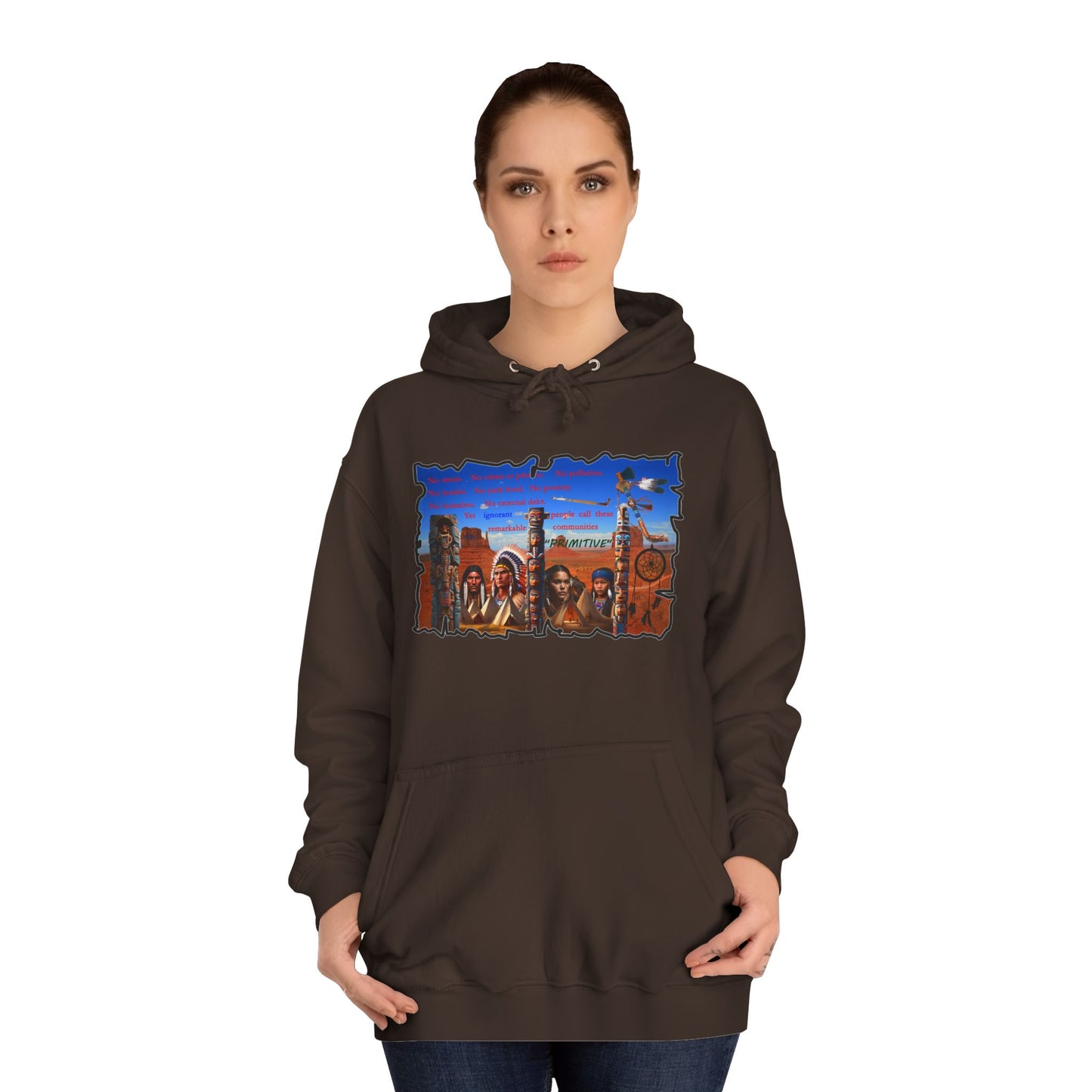 Get Yours Now -- Native Indians (Hoodie - Cozy and Durable)