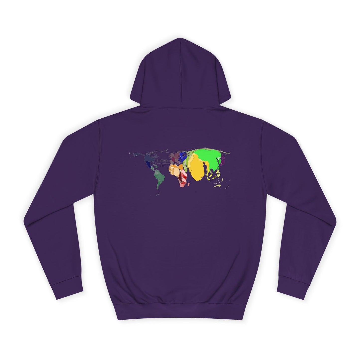 Get Yours Now -- Global density world population (Hoodie - Cozy and Durable)