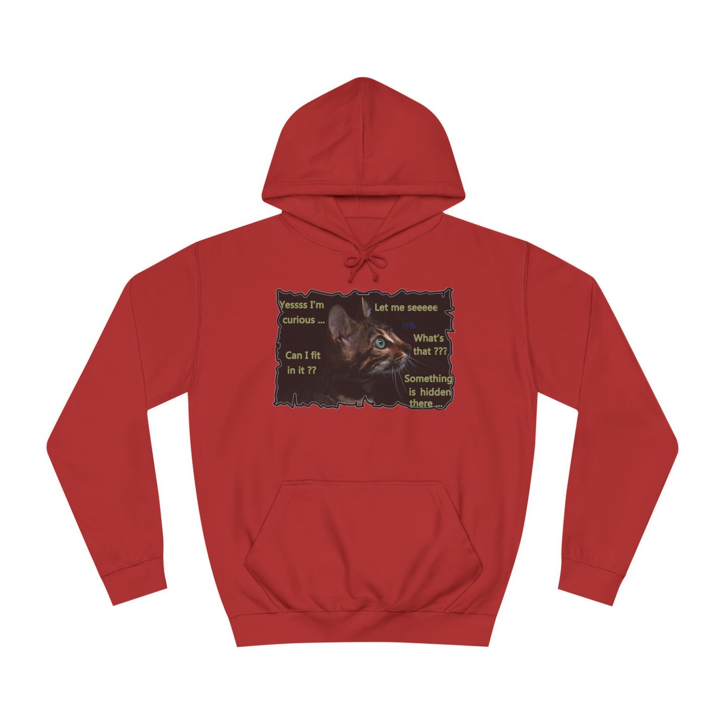 Get Yours Now -- Kitten curiosity and care free (Hoodie - Cozy and Durable)