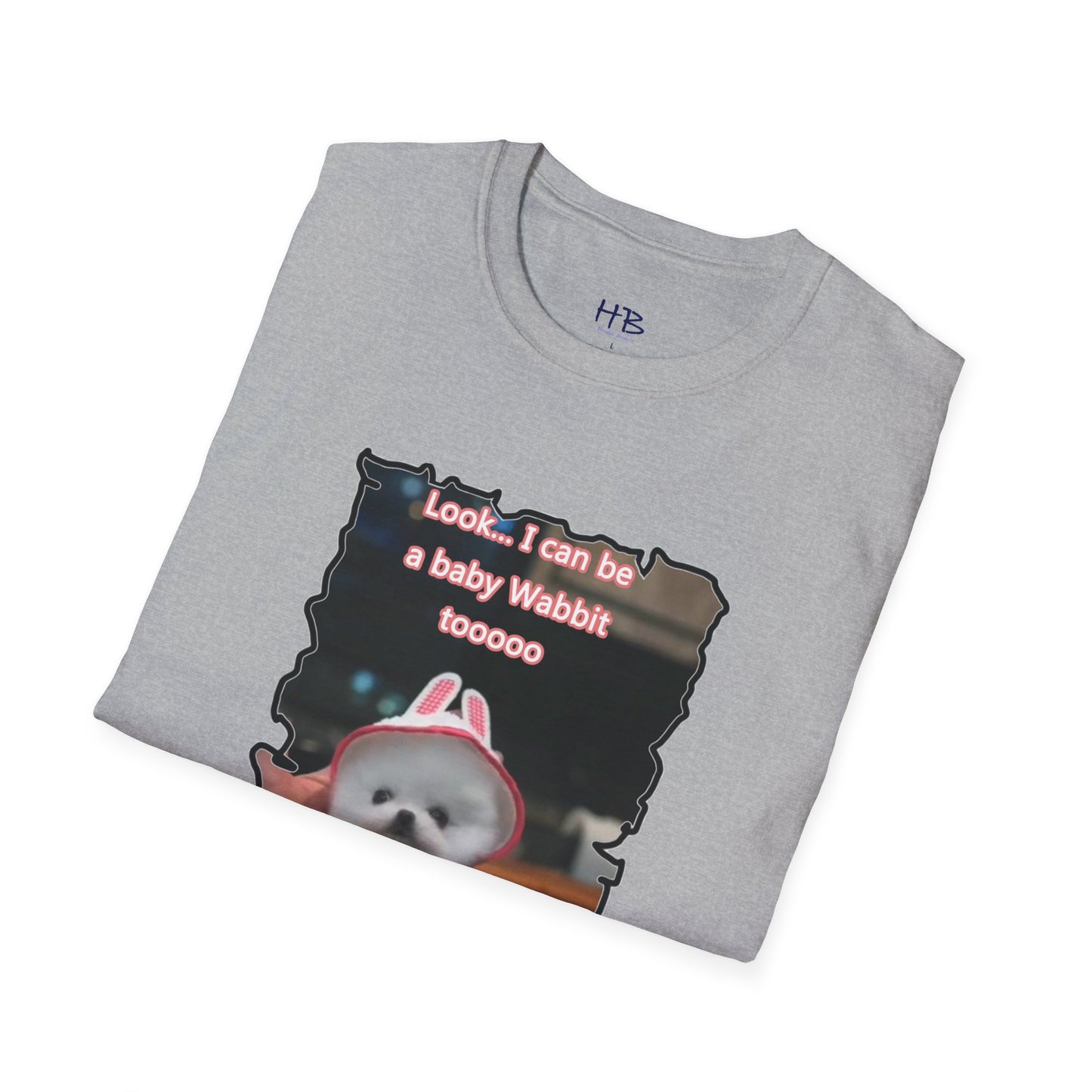 Bichon Maltese puppy dressed in a cute rabbit costume