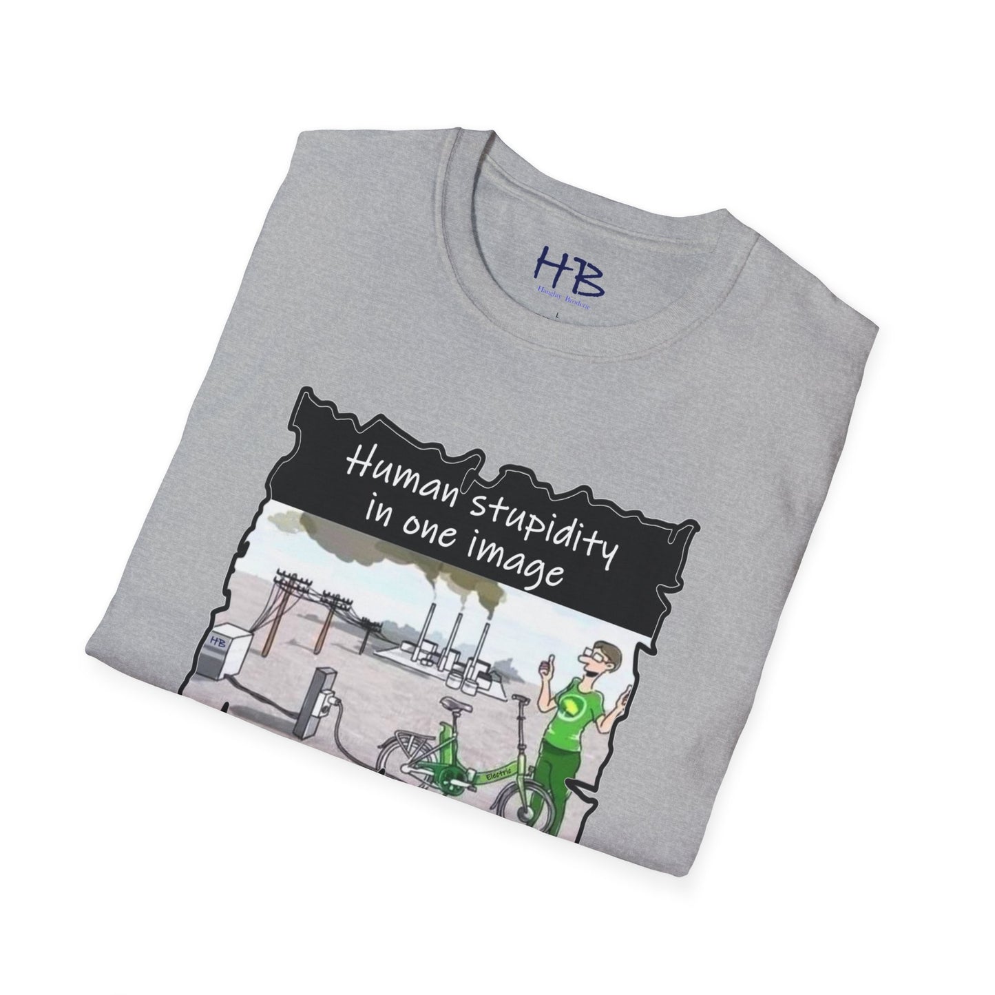 Human Stupidity Illustrated in The Power Plant Paradox; Eco-Conscious Power Plant Pollution Green Dilemma