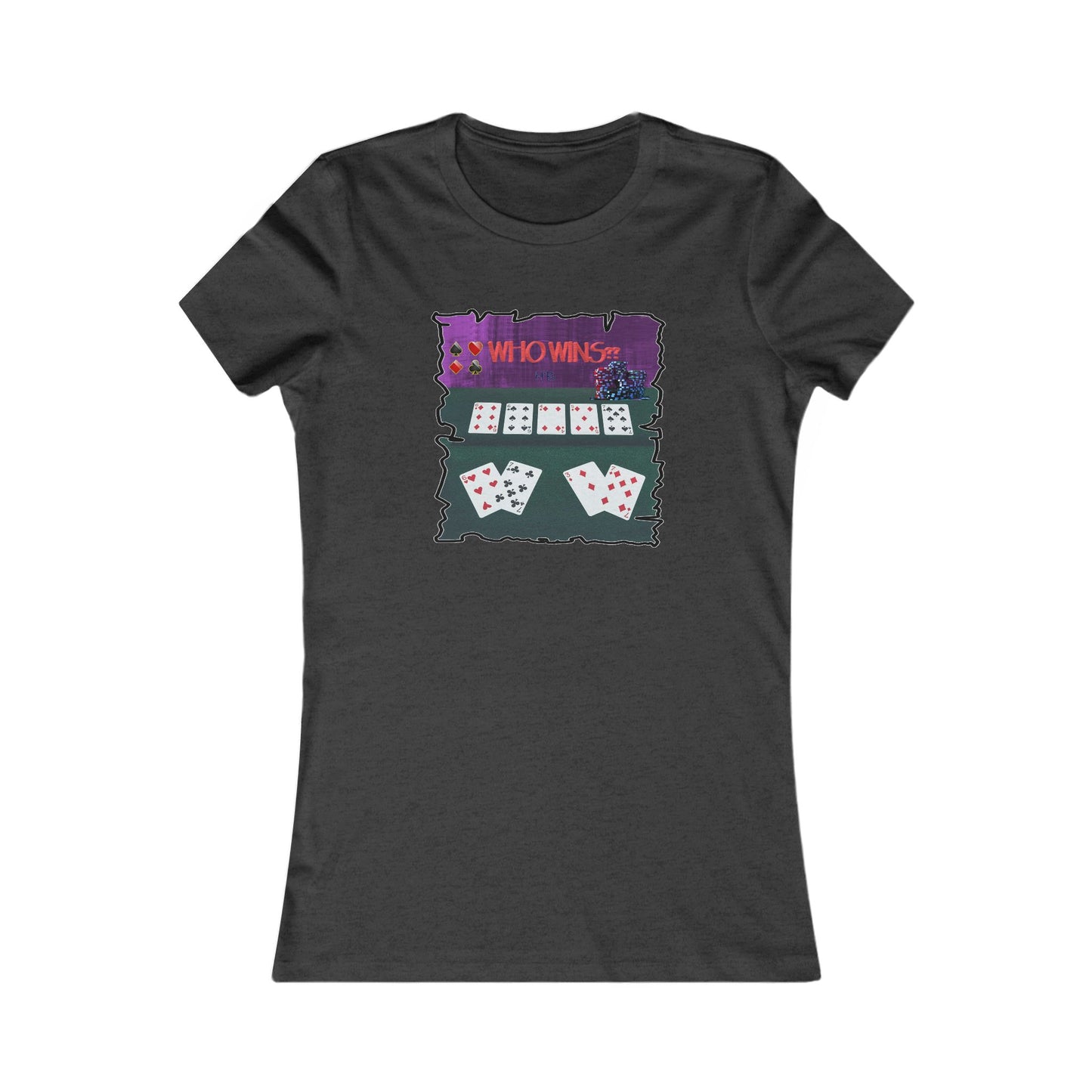 Poker Face-off  Proclamation Challenge (Women - Premium Cotton Tee)