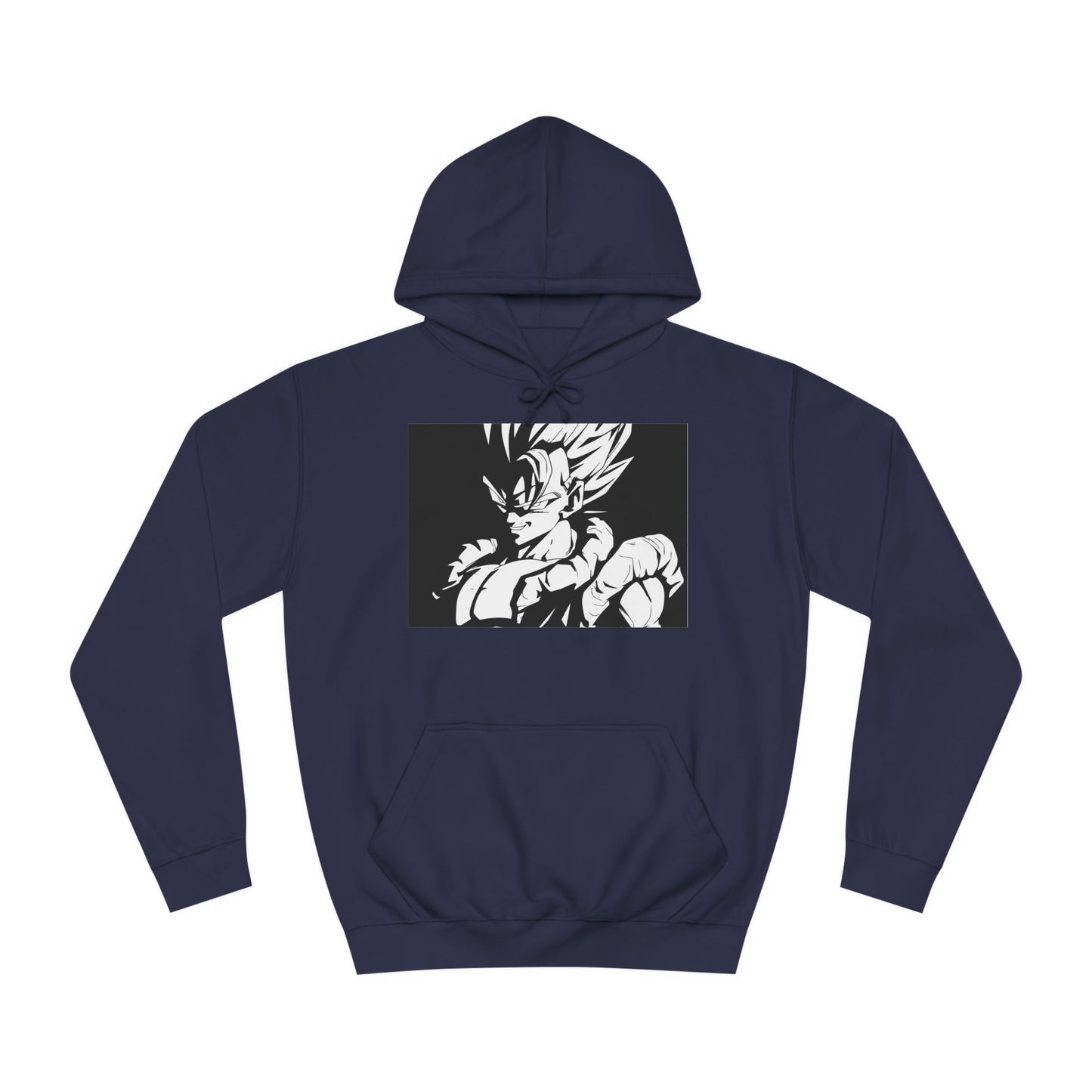 Get Yours Now -- Japanese Superhero anime in black and white (Hoodie - Cozy and Durable)