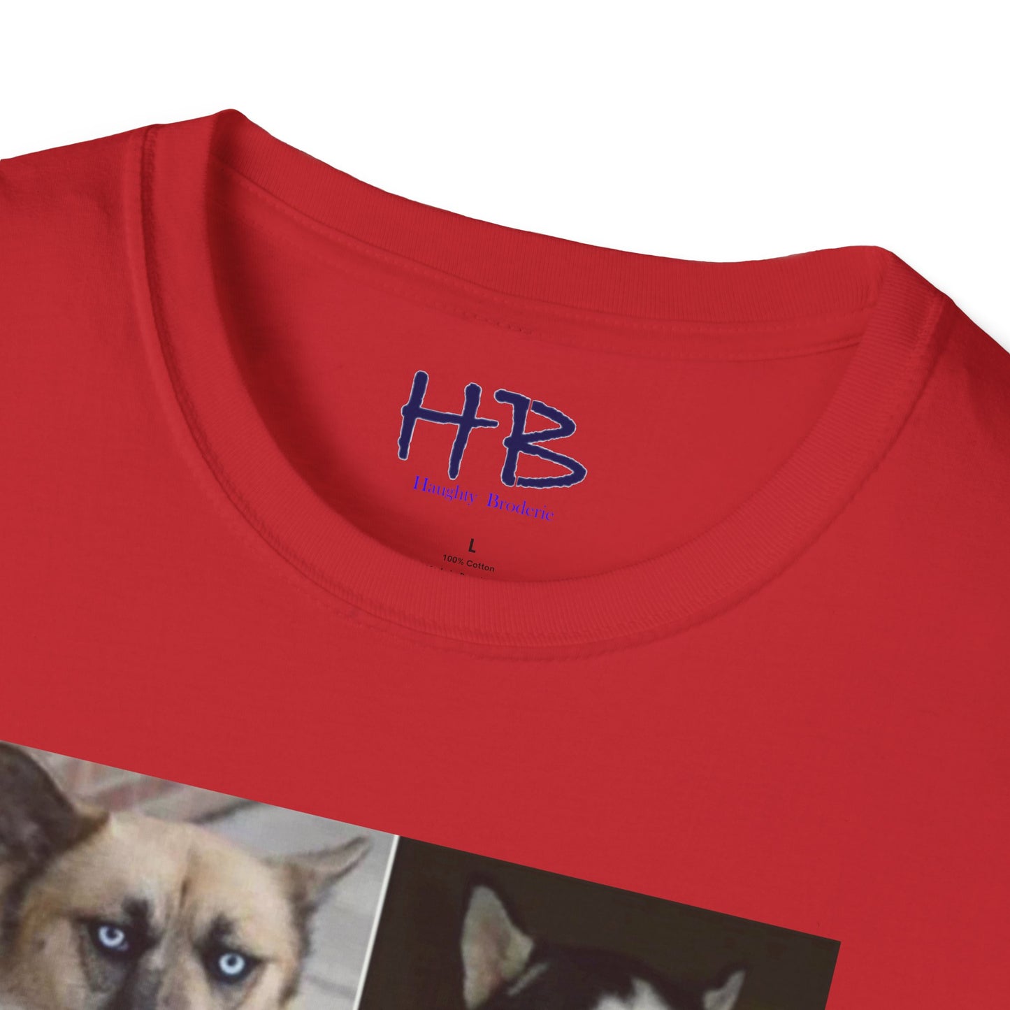 Stressful hierarchy in management company represented by dog faces :P