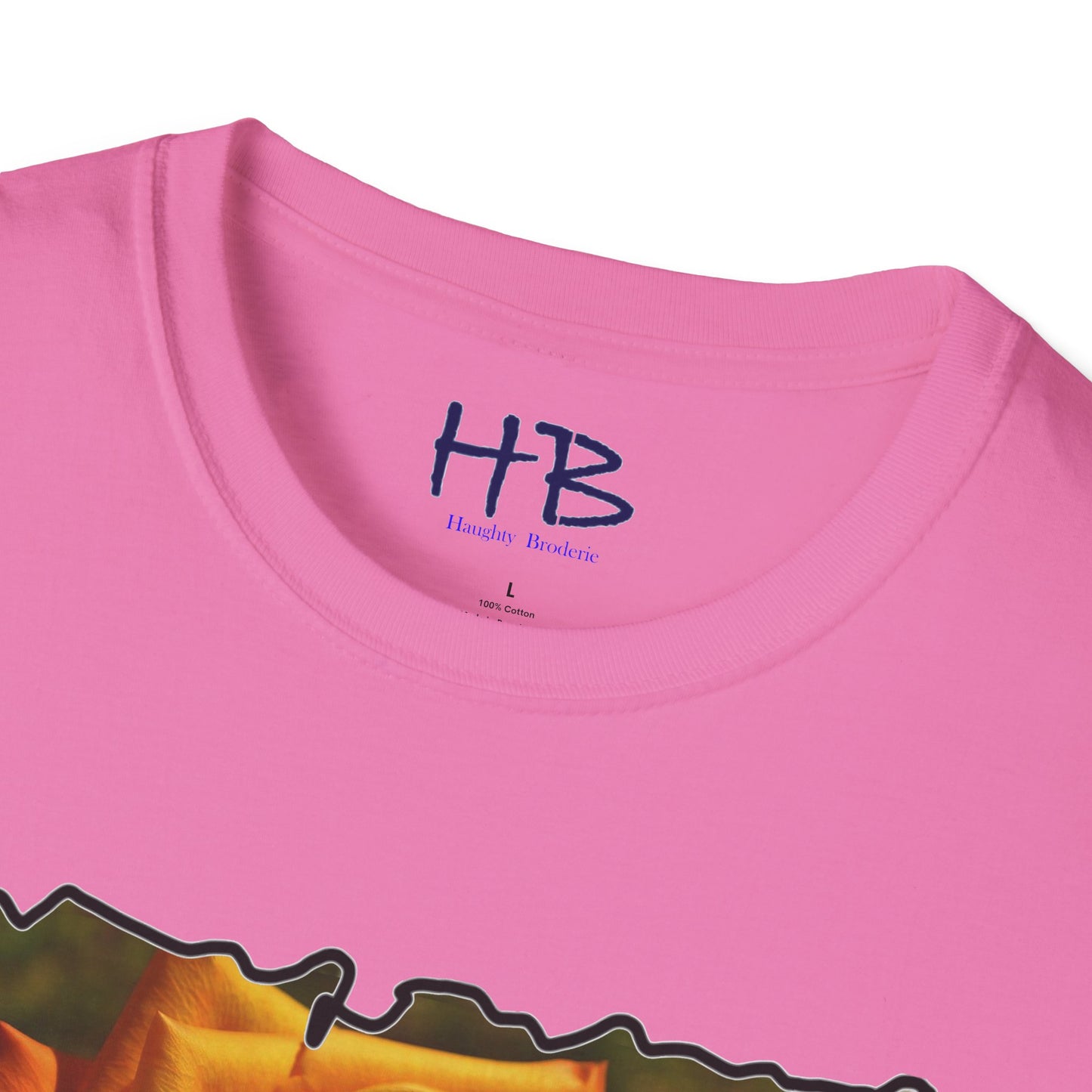 Blossoming Splendor: The Majestic Orange Rose Tee Shirt