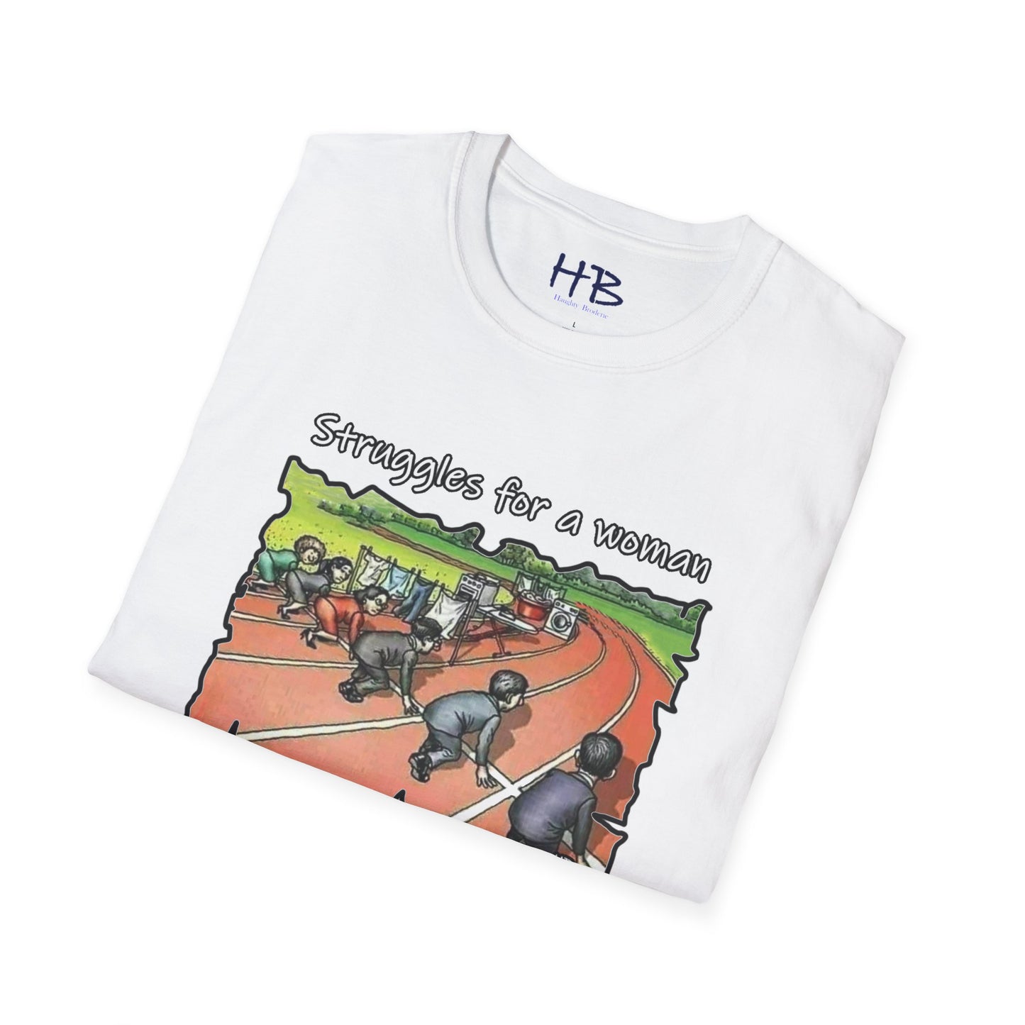 Empowerment in Motion Paving the Path; Championing Women's Journeys Equality in Every Stitch Struggling Silhouettes using A Feminist Allegory