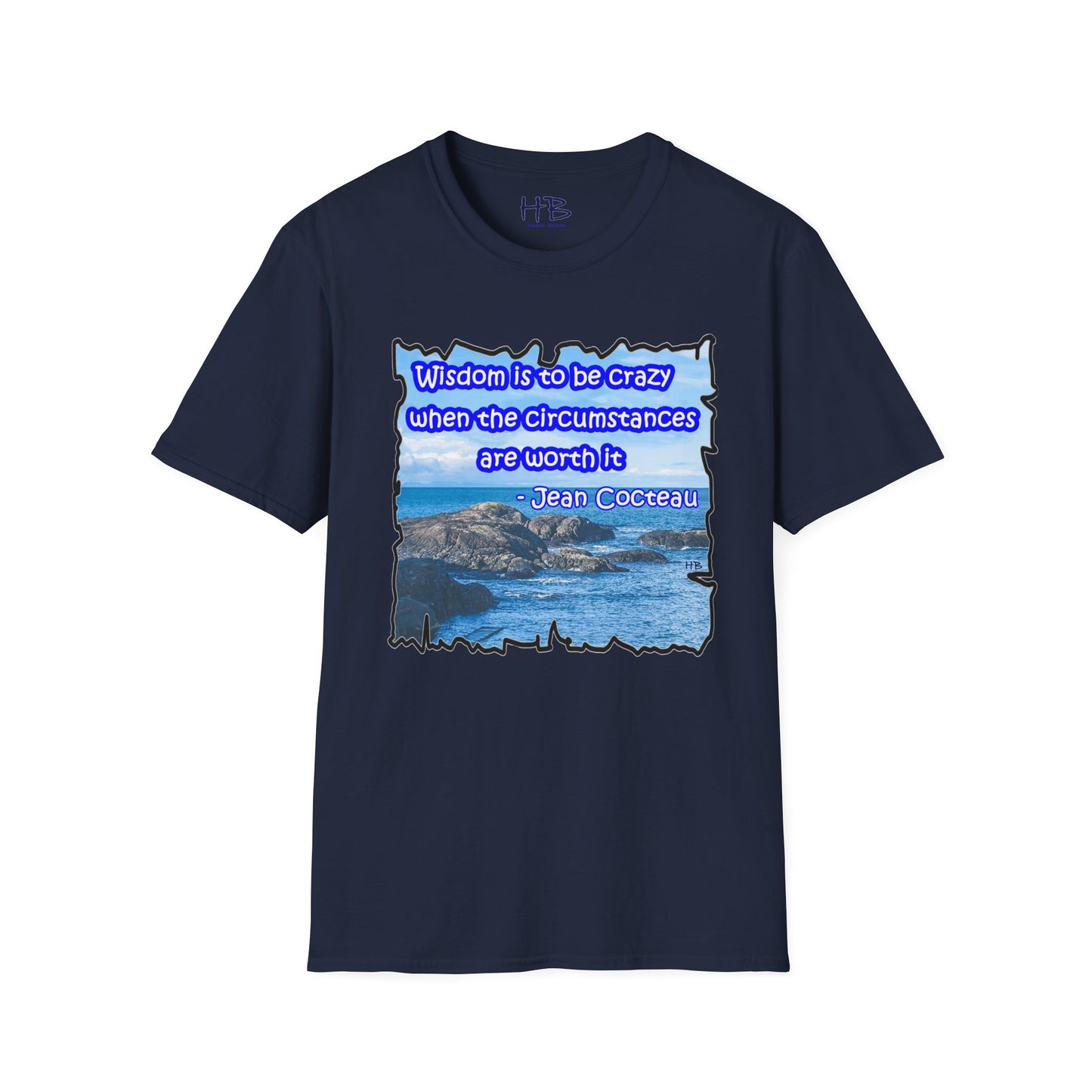 Waves of Wisdom with Rocks of Audacity: Sartorial Expression, Be Bold, Be You to Inspire with Cocteau's Reflection