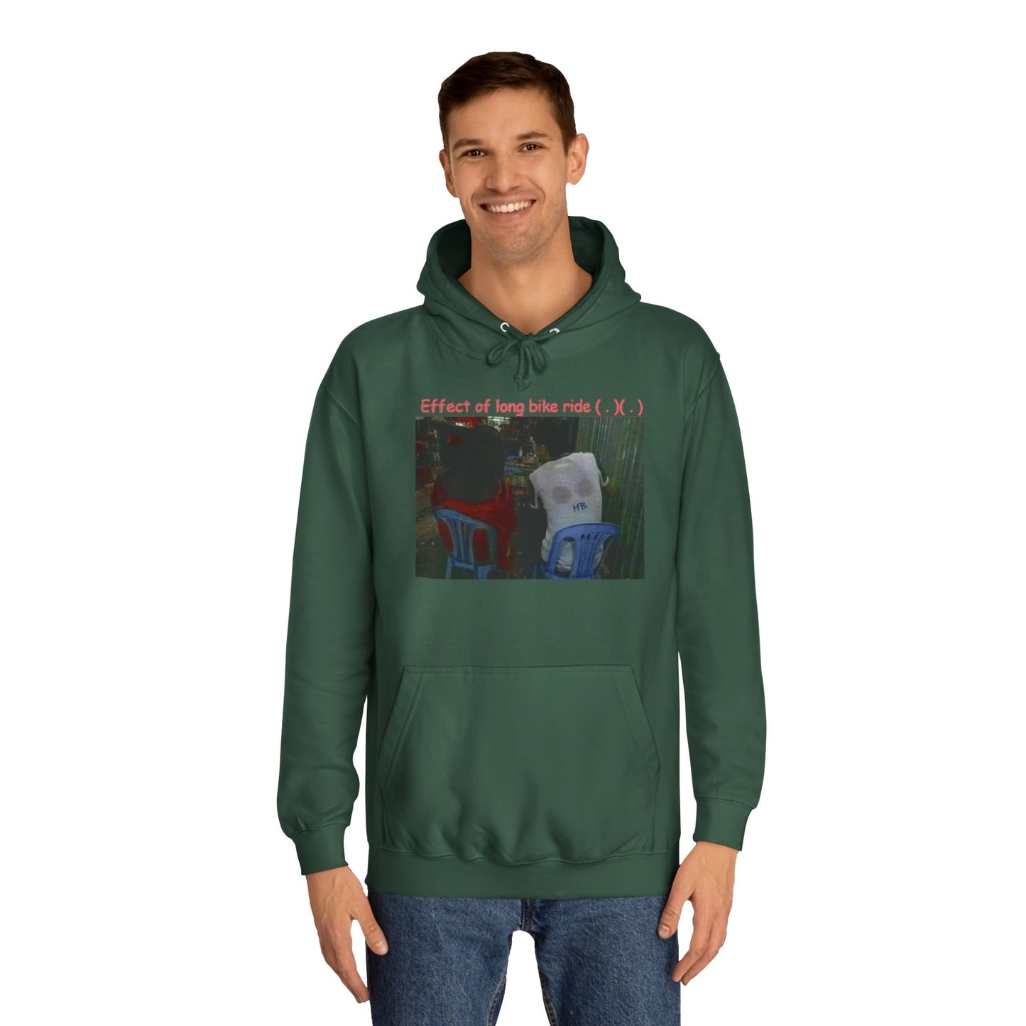 Get Yours Now -- Effect of long bike ride ( . )( . ) (Hoodie - Cozy and Durable)