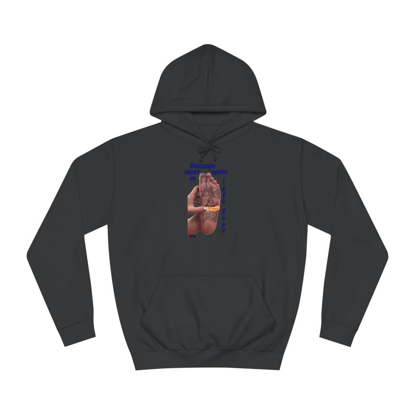 Get Yours Now -- Foot-Palm Wellness Organic Harmony;  Self-Care Holistic Healthwear (Hoodie - Cozy and Durable)