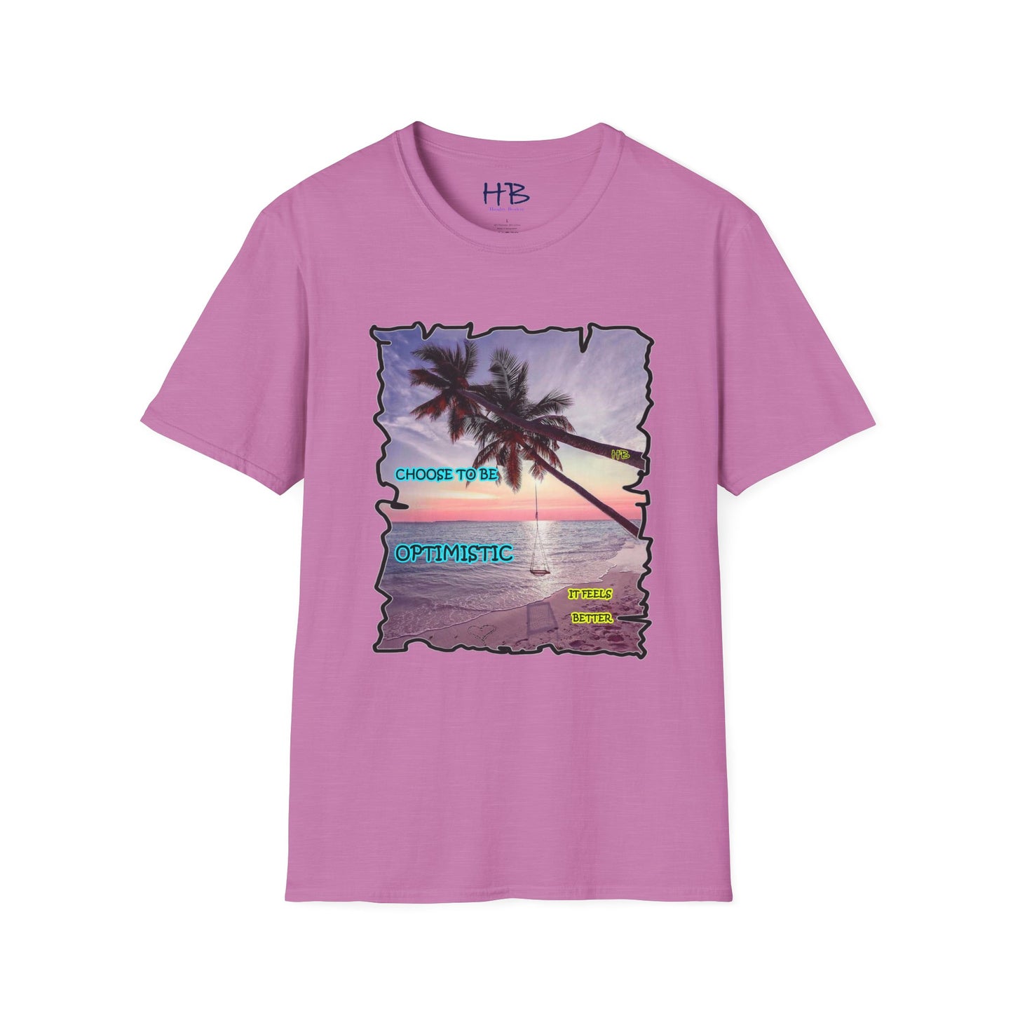 Embrace the Radiant Sunset by Swinging Towards Positivity using The Power of Optimism:  Sandy Beach Serenity Nature's Beauty Unleashed using Optimism in Every Stitch on the Horizon