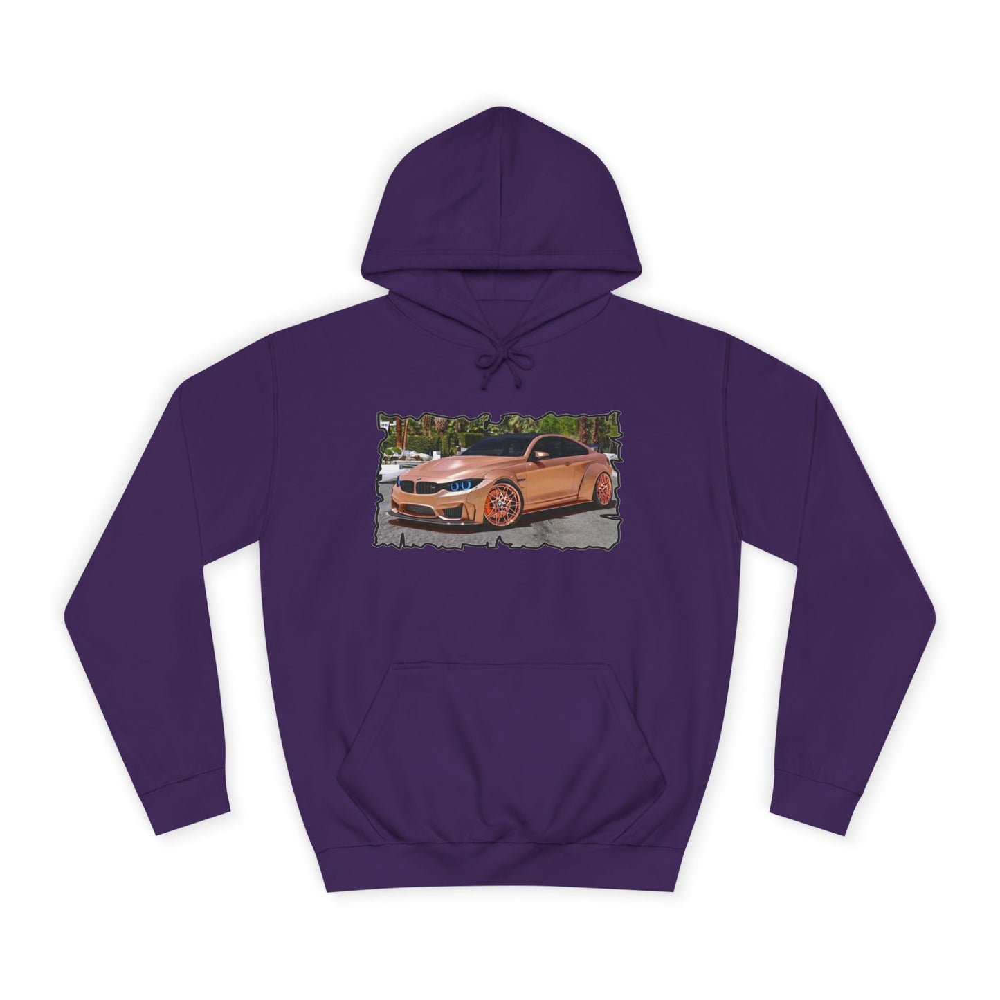 Get Yours Now -- Customized pink BMW M3 (Hoodie - Cozy and Durable)