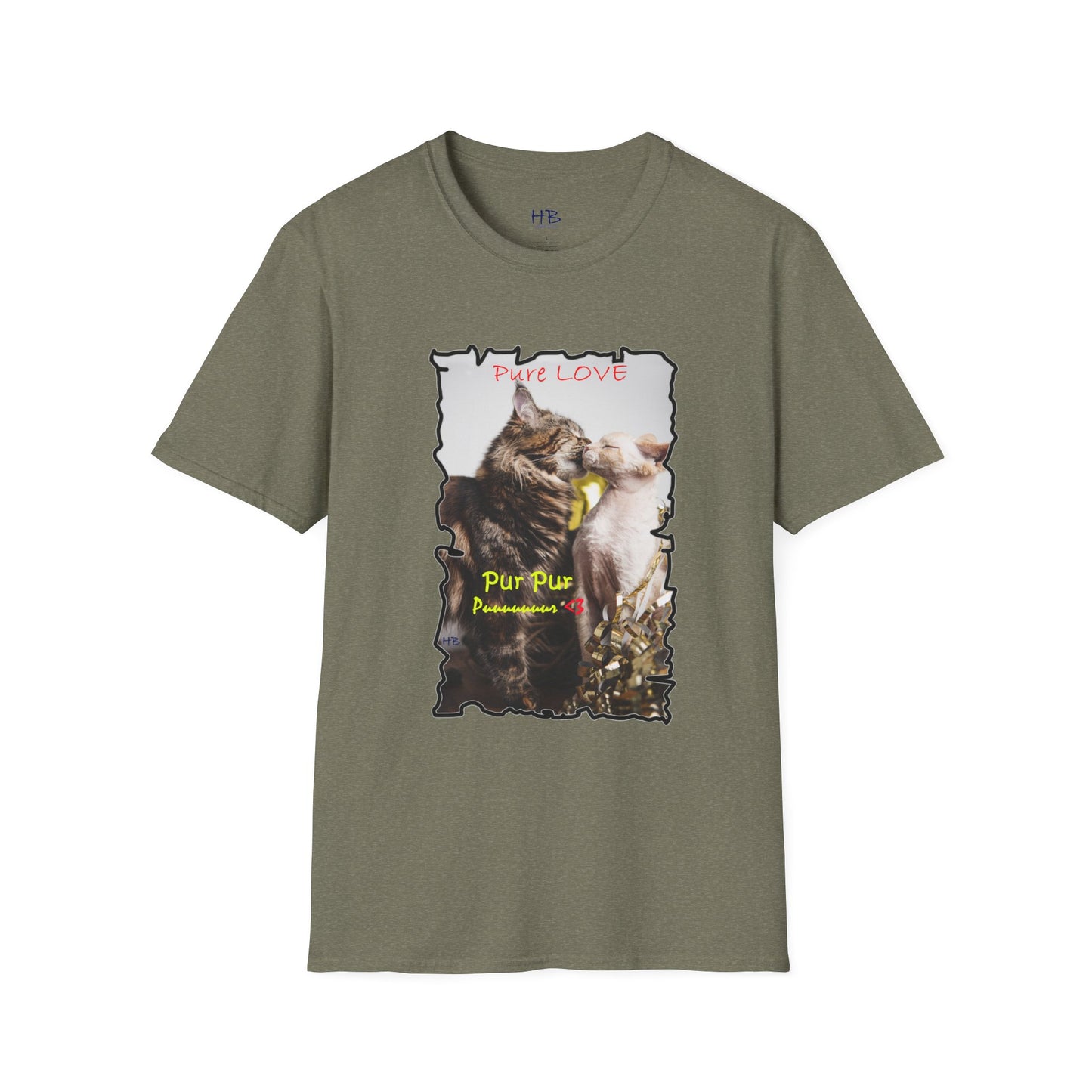 Pure LOVE Cats kissing