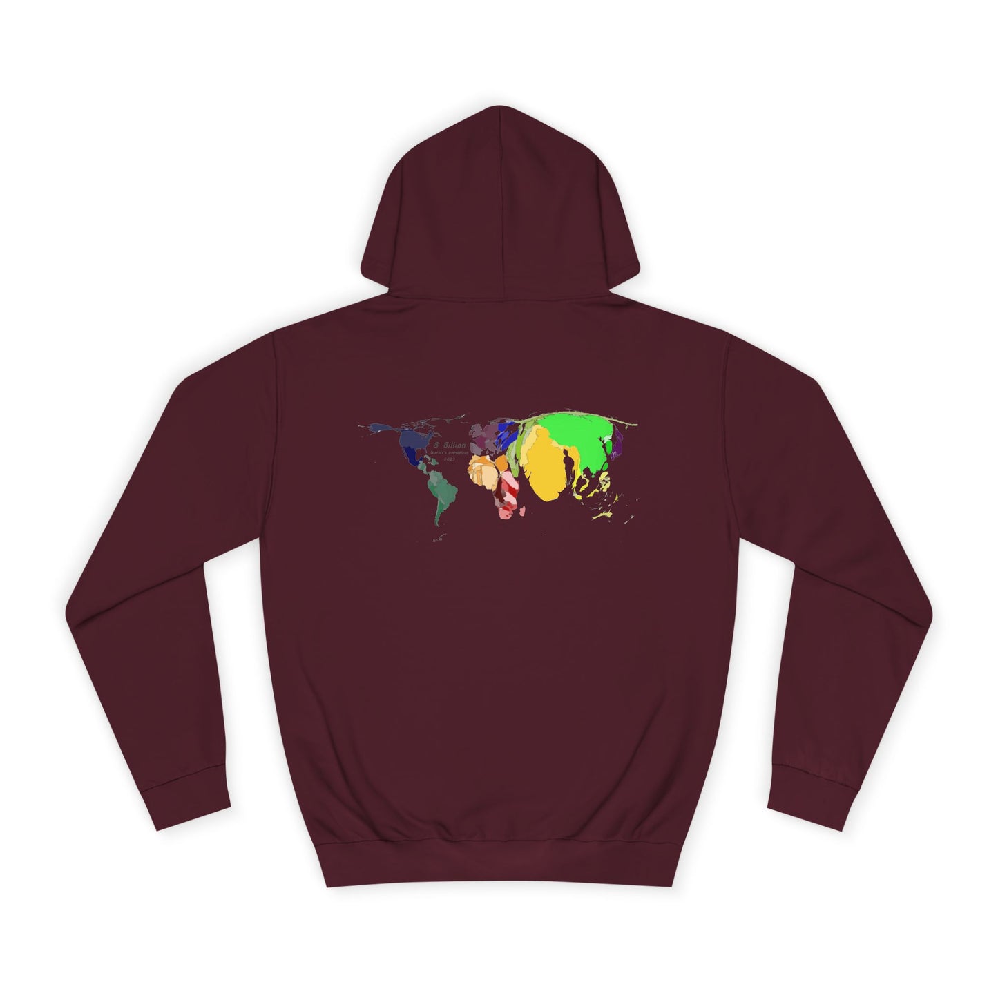 Get Yours Now -- Global density world population (Hoodie - Cozy and Durable)