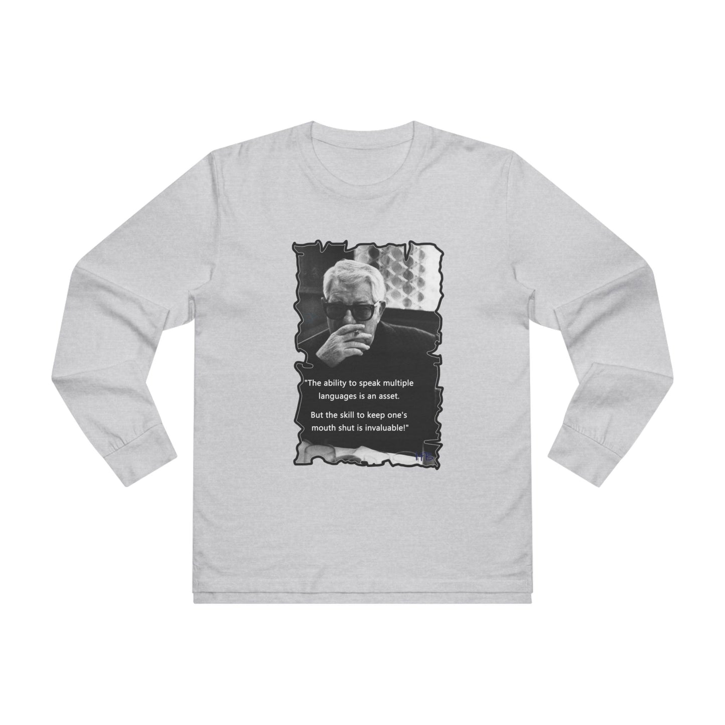 Ability to keep quiet (Men's Base Longsleeve Tee - All-Season Wear)