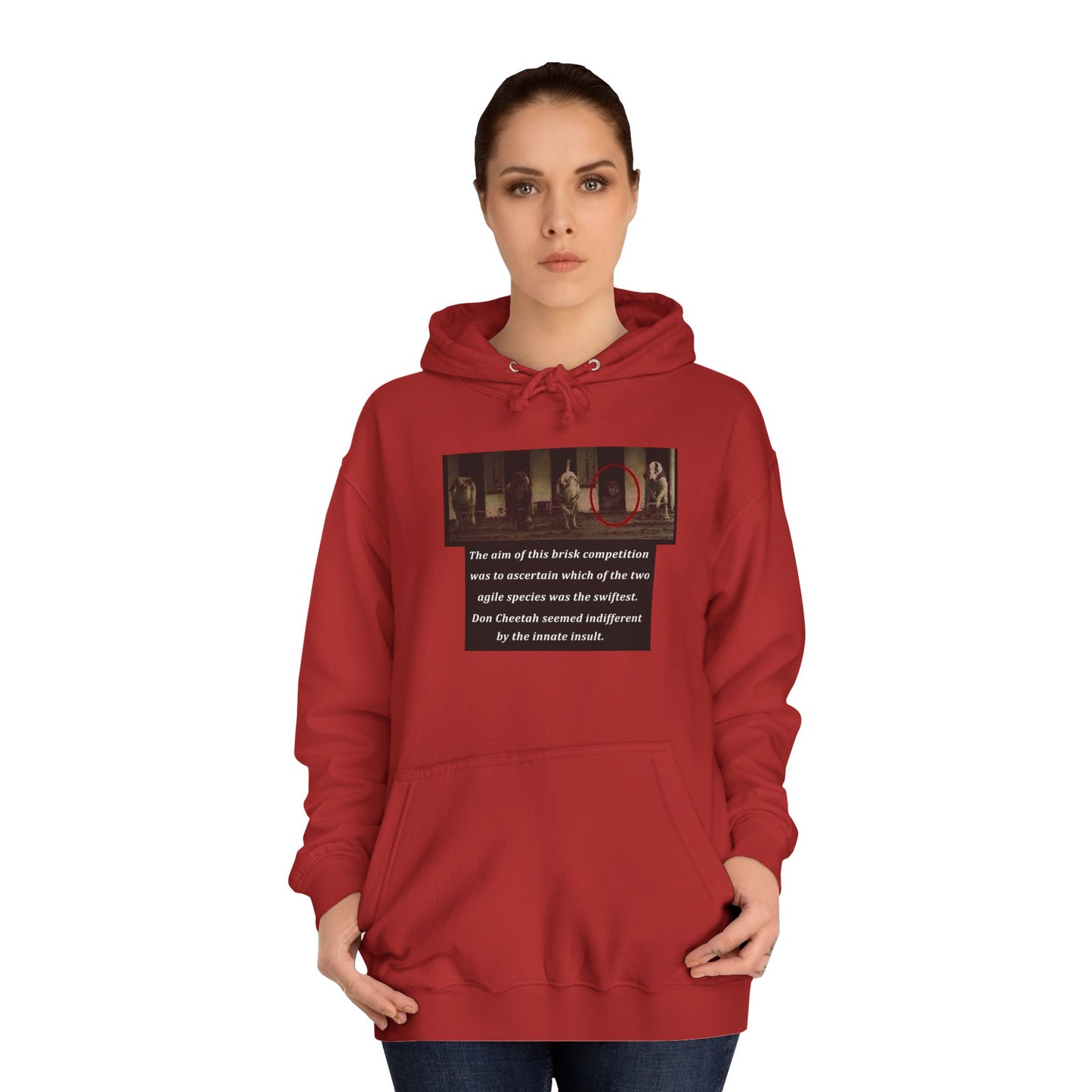 Get Yours Now -- Don Cheetah vs Whippet doggies (Hoodie - Cozy and Durable)
