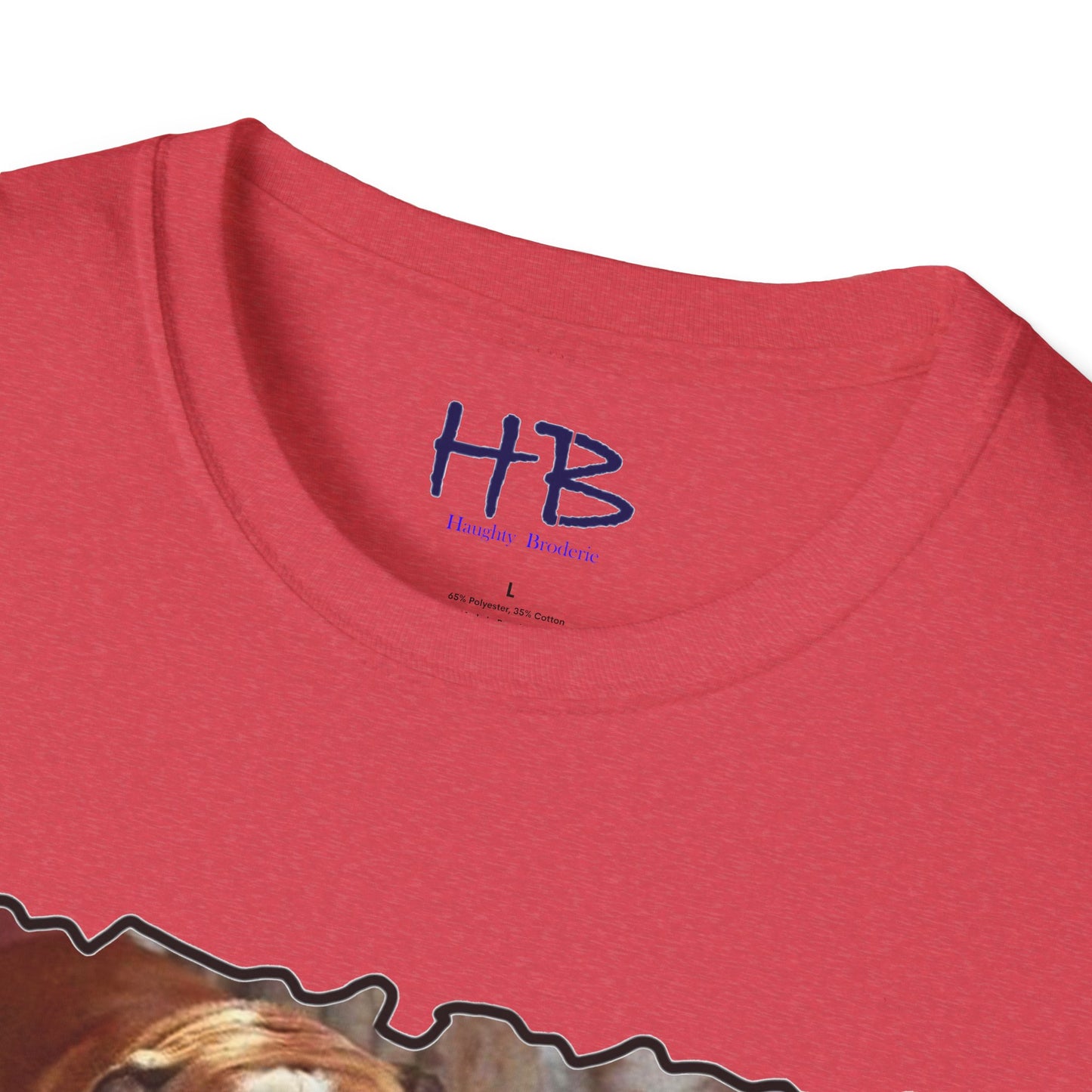 Baby Bull Dog squashing mommy's nose