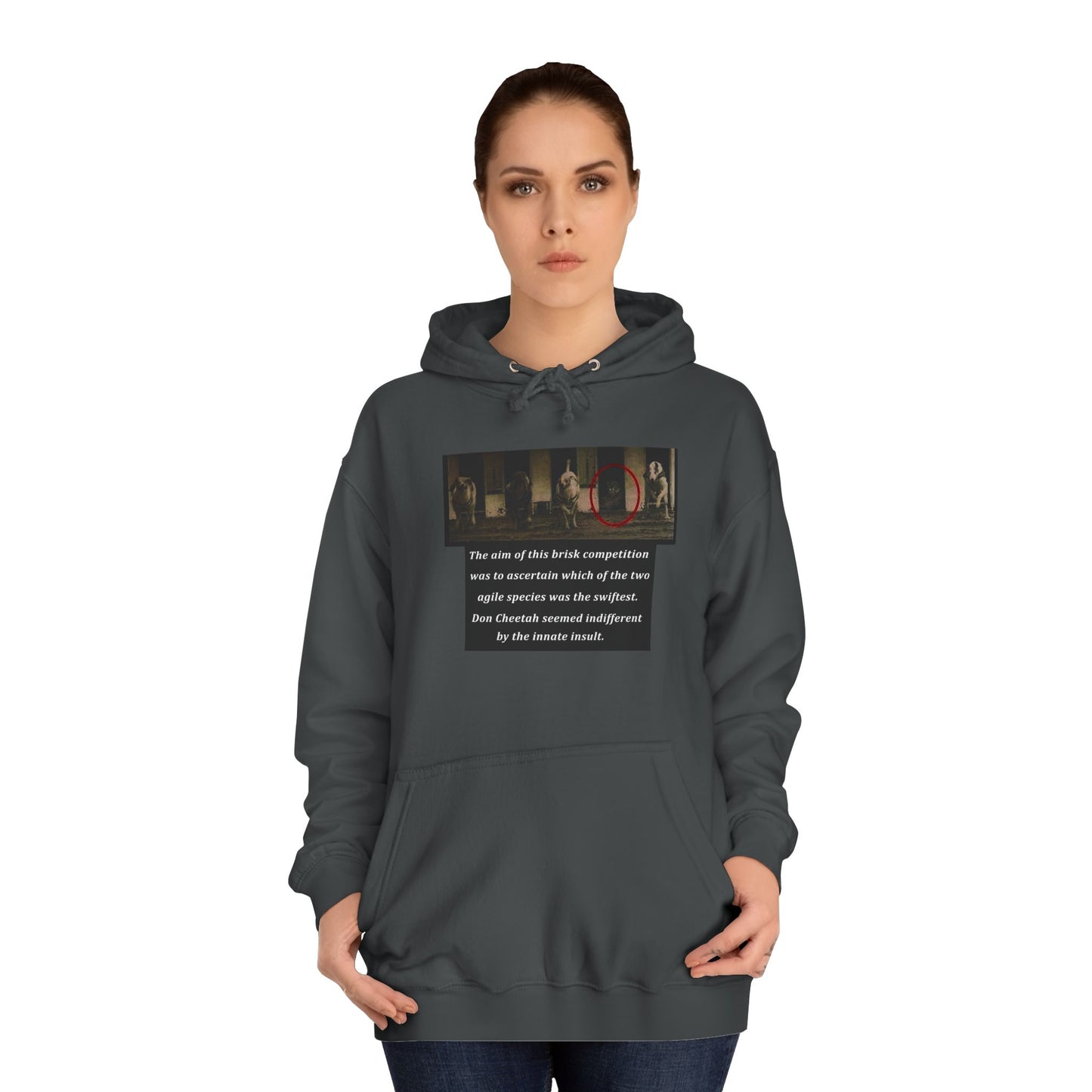 Get Yours Now -- Don Cheetah vs Whippet doggies (Hoodie - Cozy and Durable)
