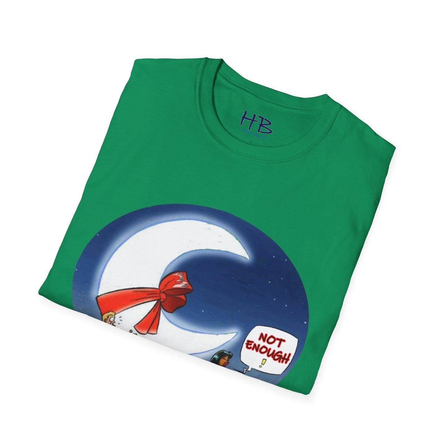 Moonlit Romance Unveiled with a Visual Metaphor of Unsatisfied Desires; The 'NOT ENOUGH!' Story