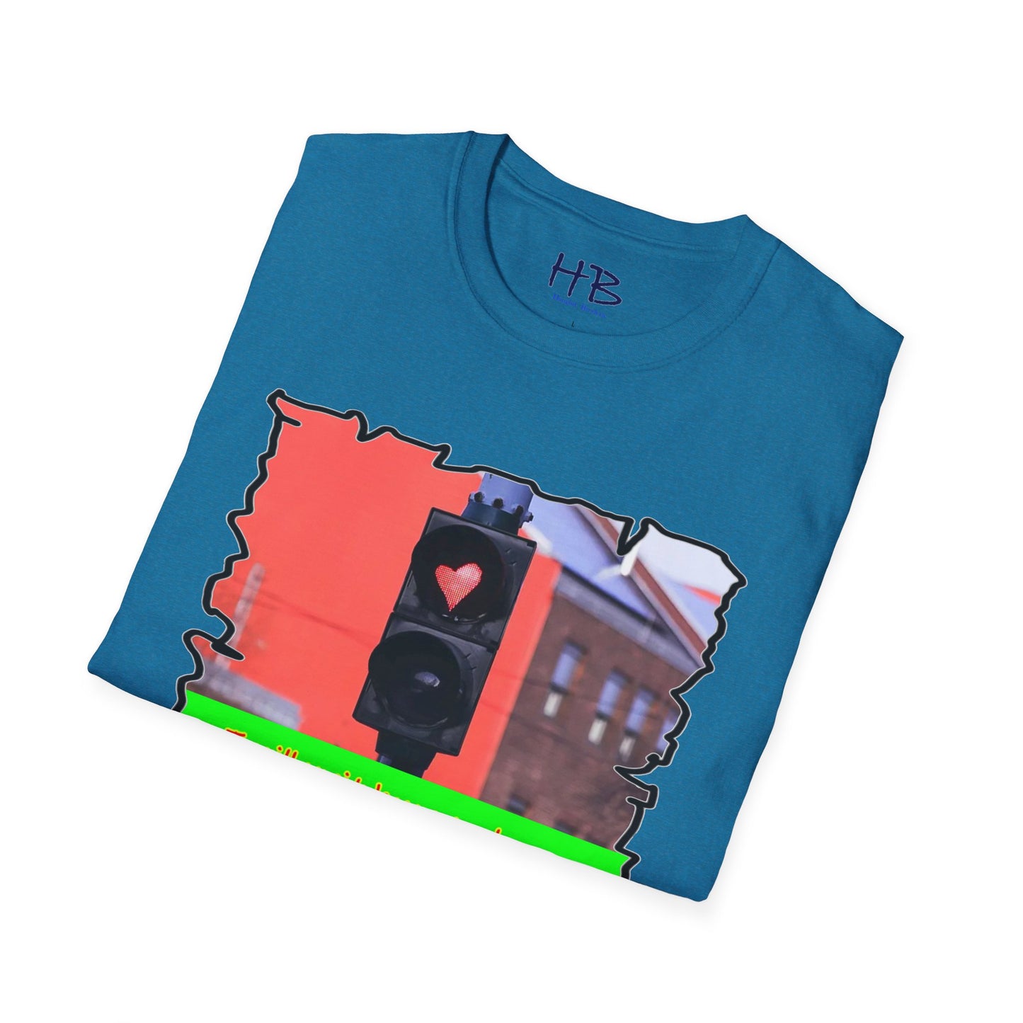 A Unique Traffic Light Design using Love in Red and Green; Symbol of Love Patience Personified as A Sign of Hope