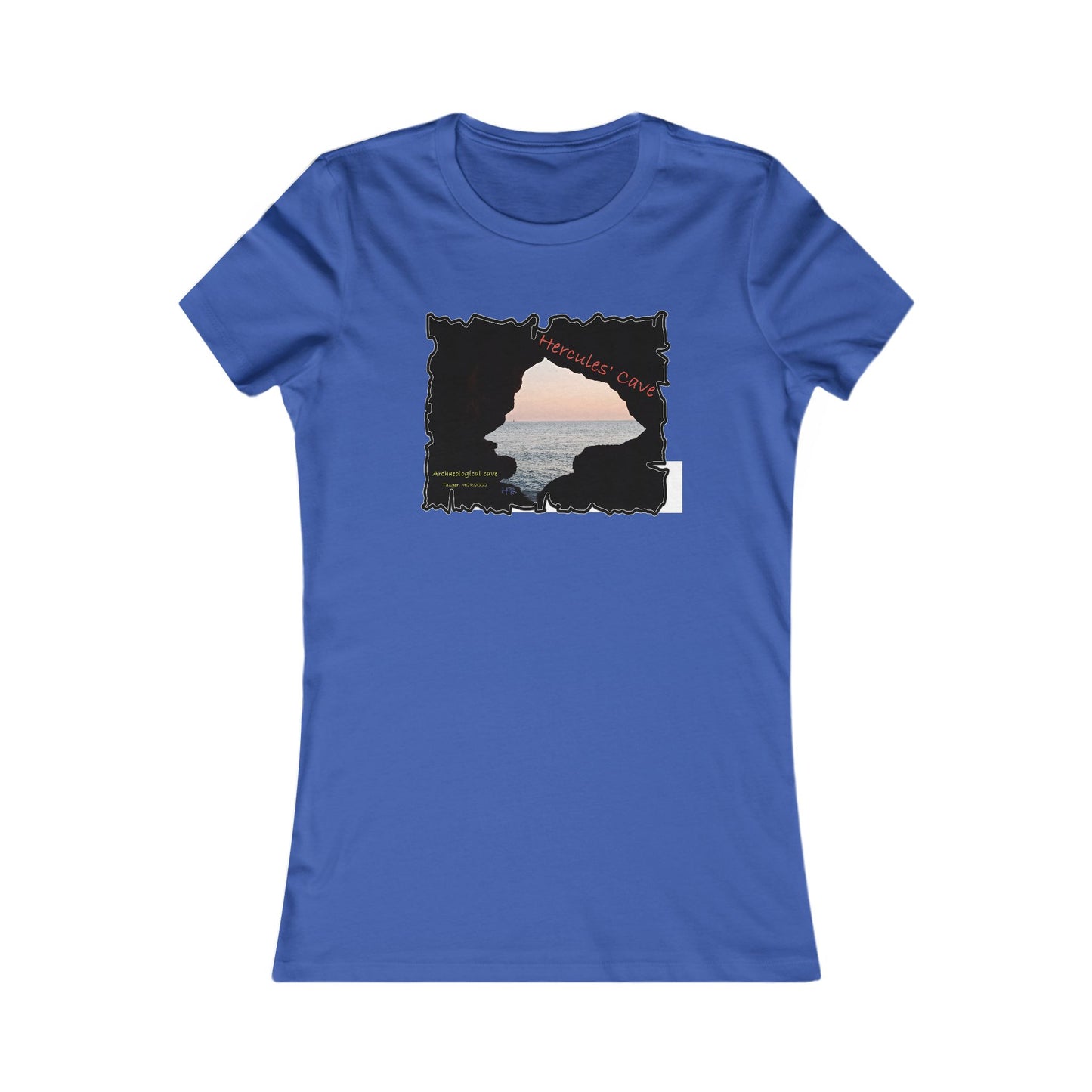 Tanger's Treasure Hercules' Cave Sunset (Women - Premium Cotton Tee)